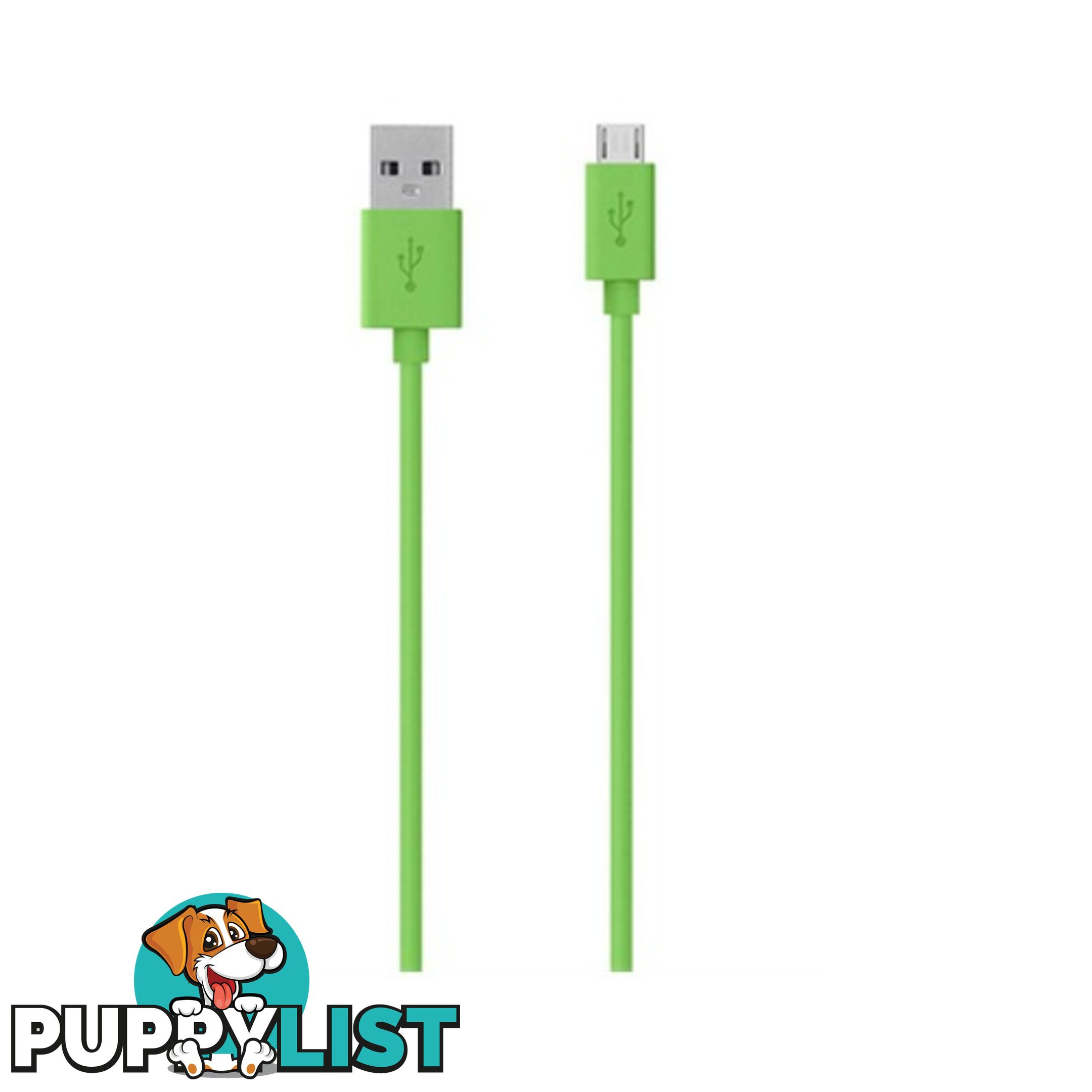 Belkin MIXITUP Micro USB Charge / Sync Cable 1.2m - Green - 722868969076/F2CU012bt04-GRN - Belkin