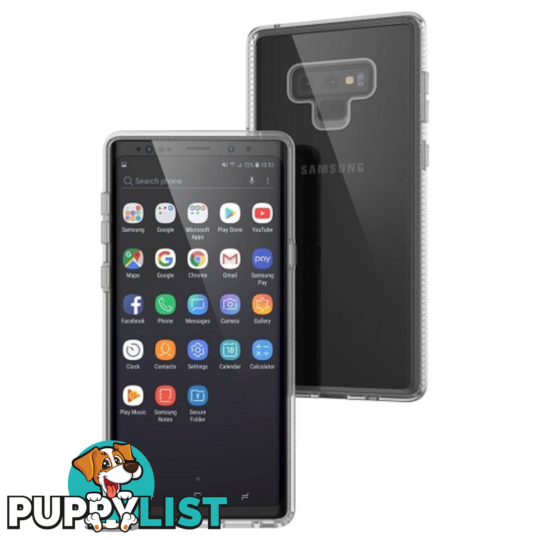 Catalyst Impact Protection Case for Galaxy Note 9 - Clear - 840625103409/CATDRPGN9CLR - Catalyst