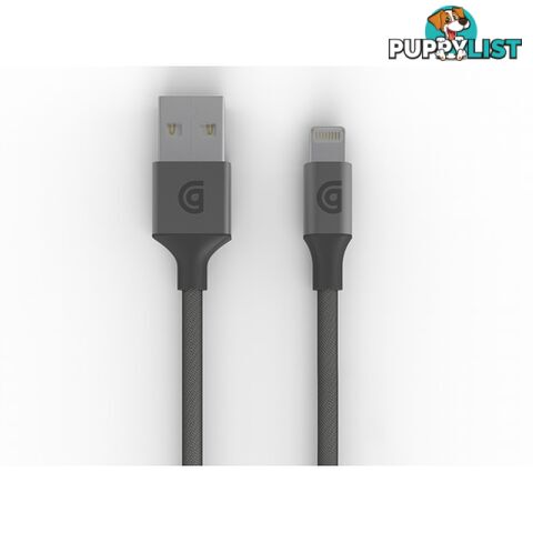 Griffin Premium Braided Lightning Apple Cable 5ft 1.5M - Grey - 685387443611/GC43432 - Griffin