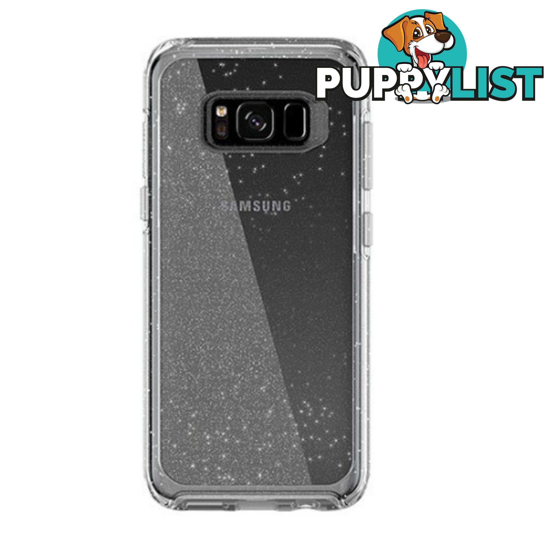 OtterBox Symmetry Clear Case for Samsung Galaxy S8 - Silver / Clear - 660543409755/77-54565 - OtterBox