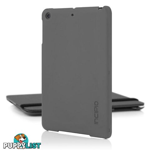 Incipio Watson Folio Wallet Case for Apple iPad Mini Retina - Gray - 840076110513/IPD-340-GRY - Incipio