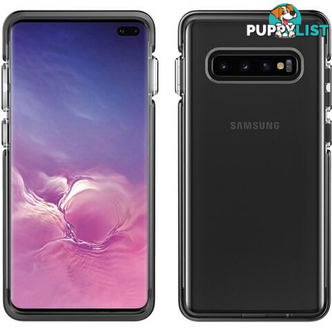 Pelican Ambassador Ultra Slim Rugged Case for Galaxy S10 Plus  - Clear Black - 19428168315/C50130-001A-CLBS - Pelican