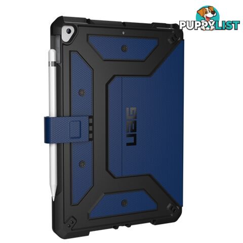 UAG Metropolis Rugged Tough Folio Case iPad 7th 10.2 2019 - Cobalt - 812451033366/121916115050 - UAG