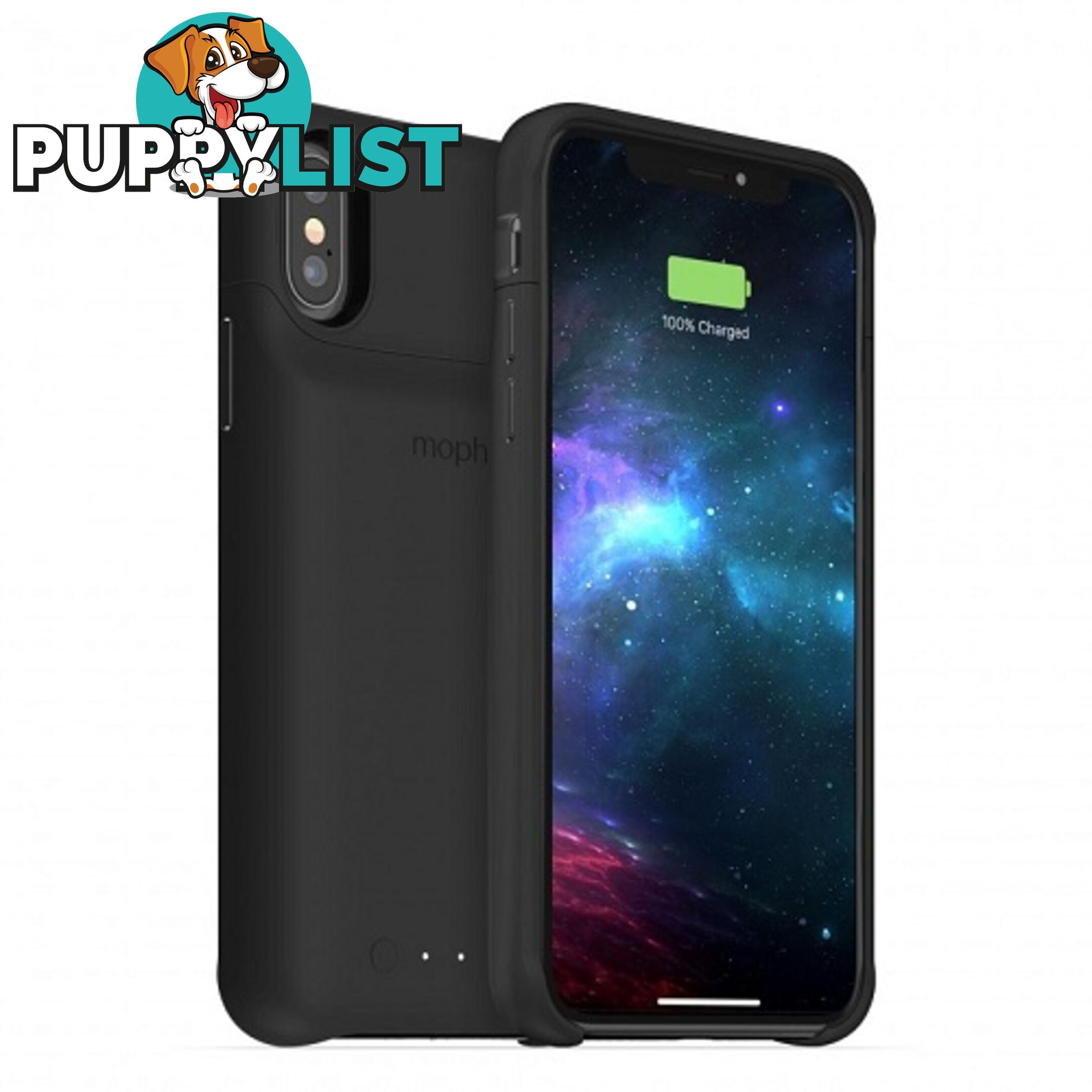 Mophie Juice Pack Access Case for iPhone X / Xs - Black - 848467085174/401002831 - Mophie