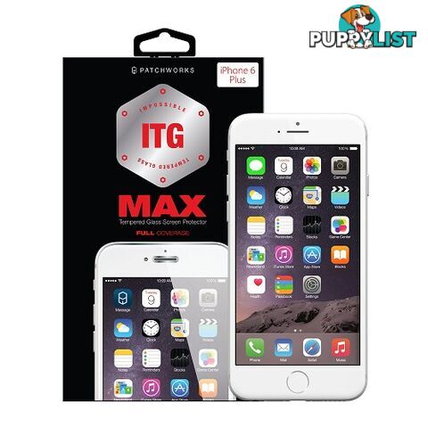 Patchworks Colorant Tempered Glass ITG Max for iPhone 6 Plus / 6S PLUS 0.4mm 9H - 8809327547517/4311 - Patchworks