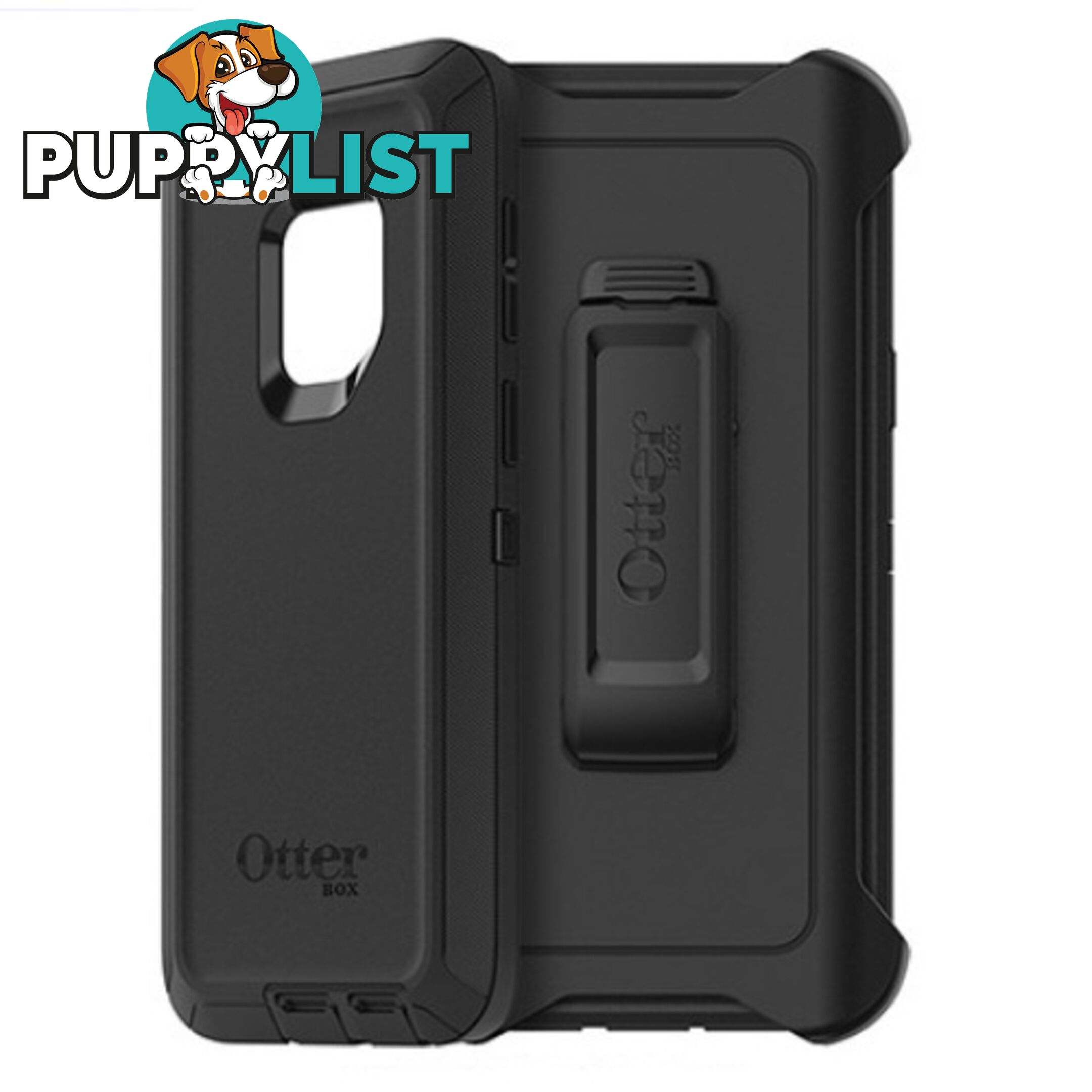 Otterbox Defender Case for Samsung Galaxy S9 - Black - 660543443124/77-57814 - OtterBox