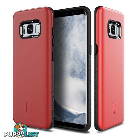 Patchworks ITG Level Rugged Case for Samsung Galaxy S8 Plus - Red - 8809453317770/ITGL140 - Patchworks