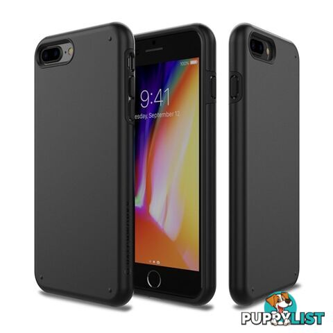 Patchworks Chroma Metalic Color Rugged Case iPhone 8 / 7 - Black - 8809453318494/CRA71 - Patchworks