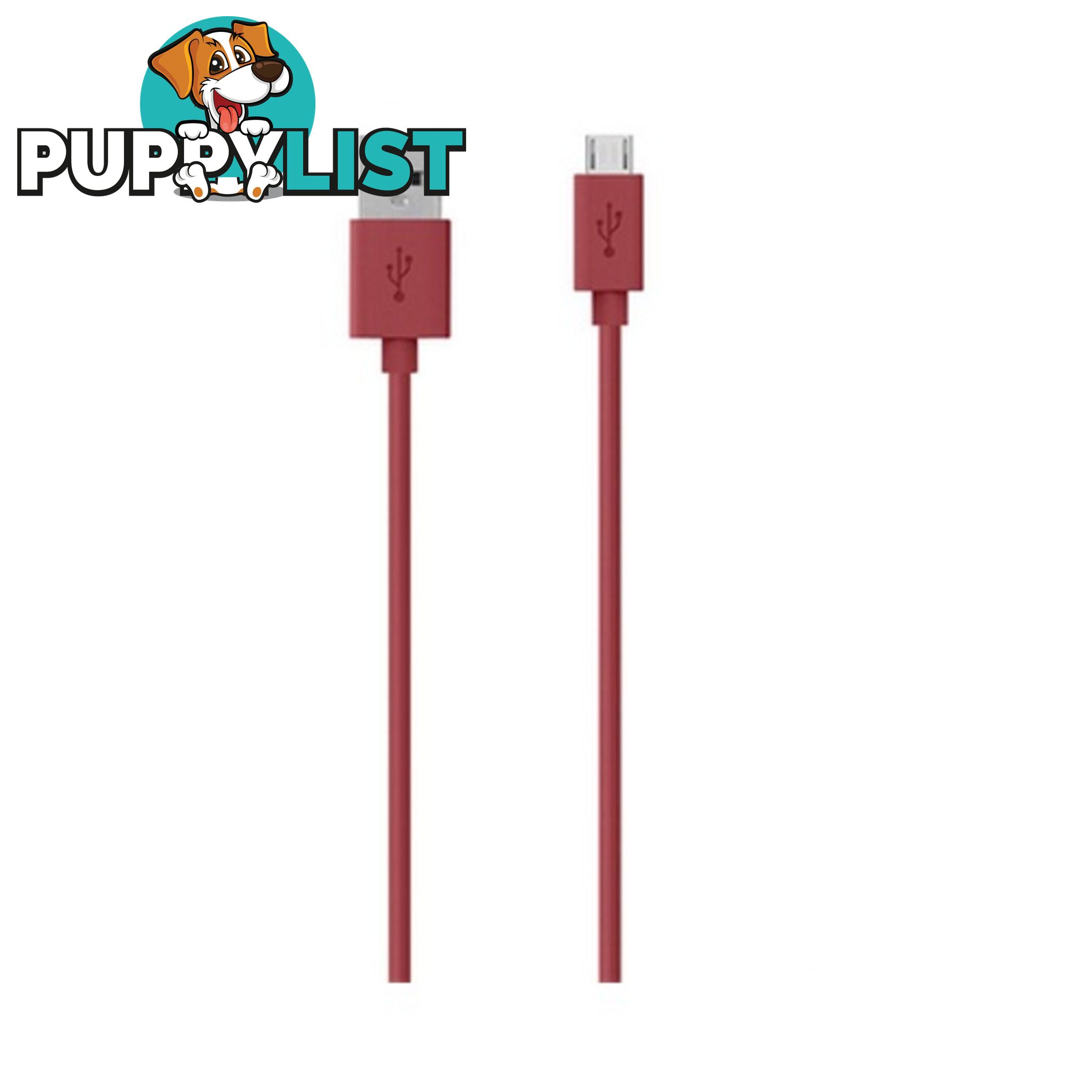 Belkin MIXITUP Micro USB Charge / Sync Cable 1.2m - Red - 722868969106/F2CU012bt04-RED - Belkin