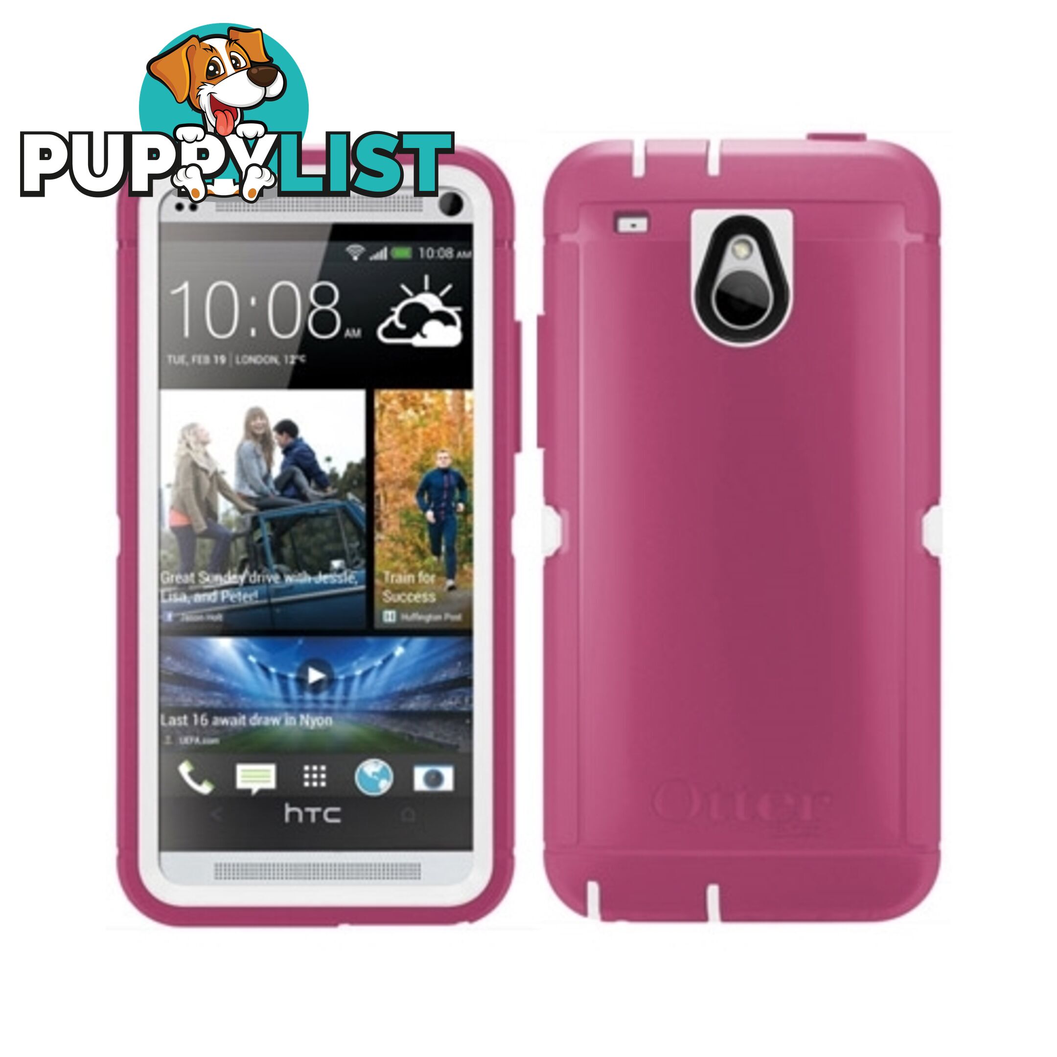 OtterBox Defender Series Case suits HTC One Mini 77-29855 - Papaya - 660543022138/77-29855 - OtterBox