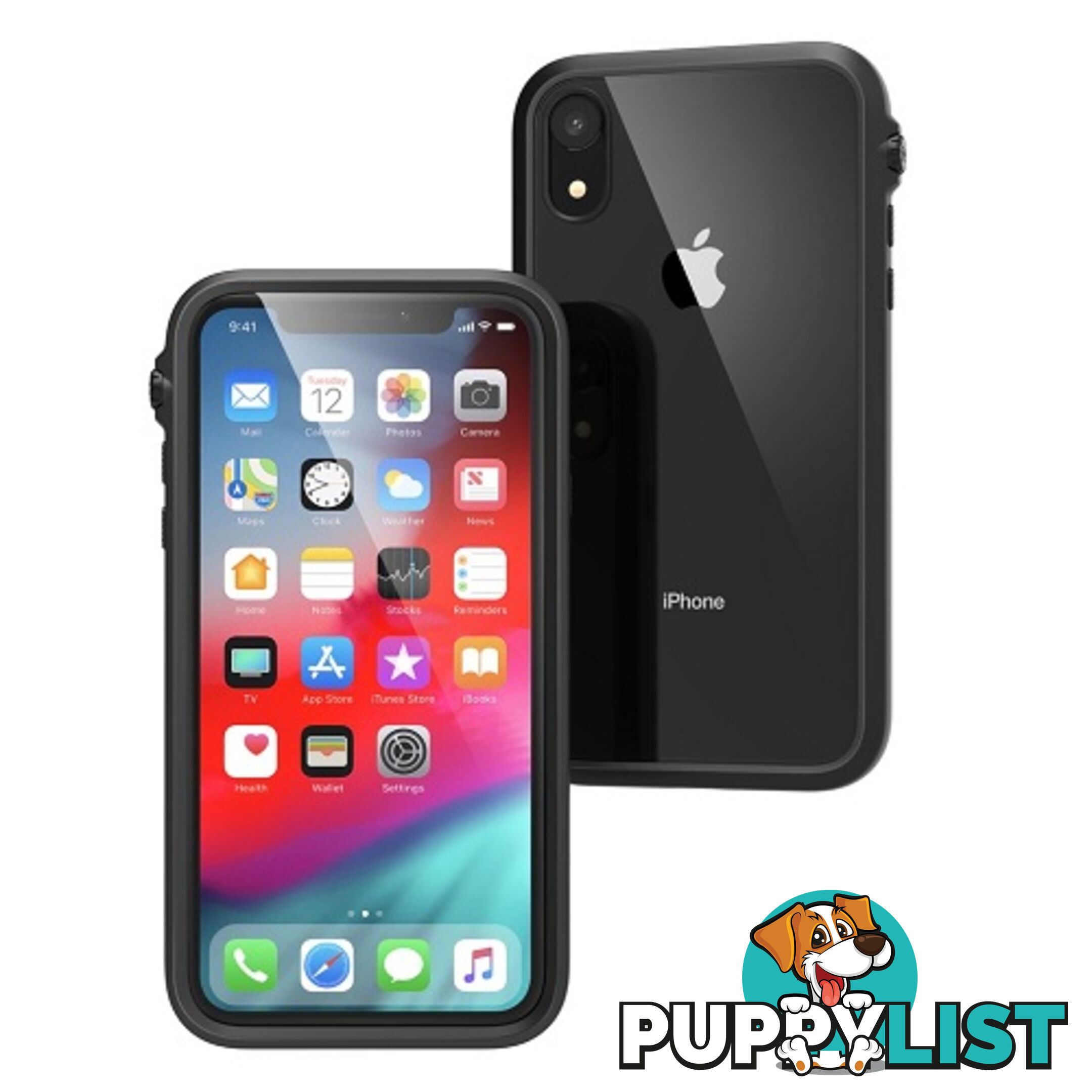 Catalyst Impact Protection Case for iPhone Xr - Stealth Black - 840625103430/CATDRPHXBLKM - Catalyst