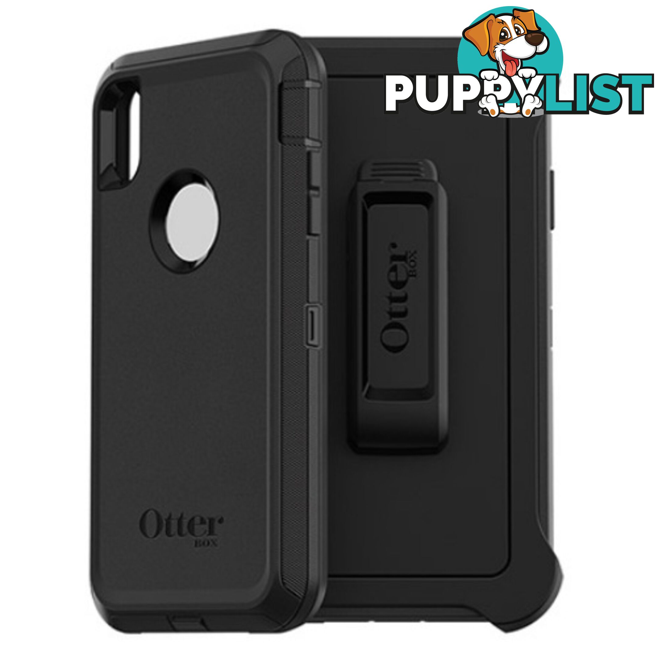 Otterbox Defender Case for iPhone Xs Max - Black - 660543472551/77-59971 - OtterBox