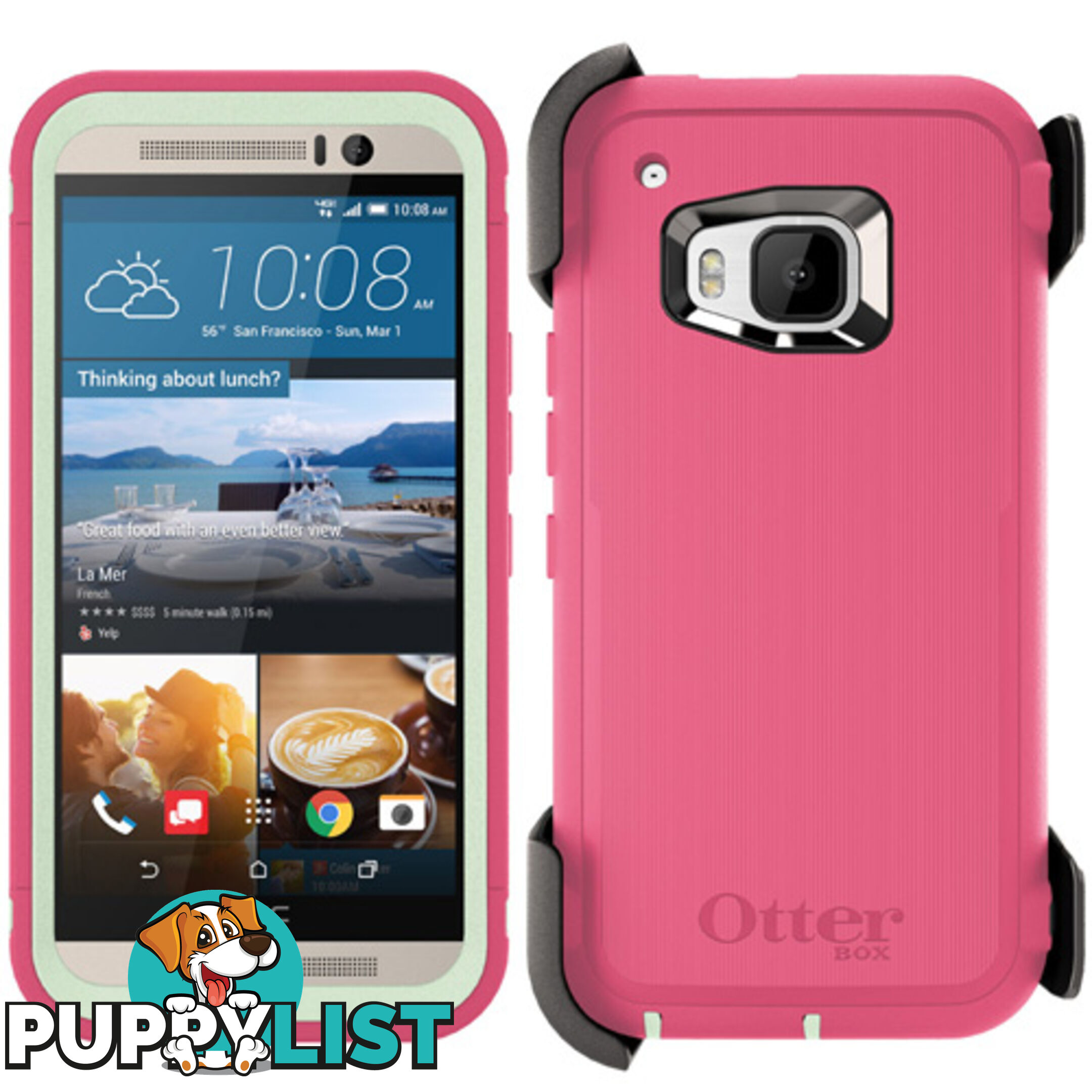 OtterBox Defender Case suits HTC One M9 - Melon Pop - 660543372813/77-51127 - OtterBox