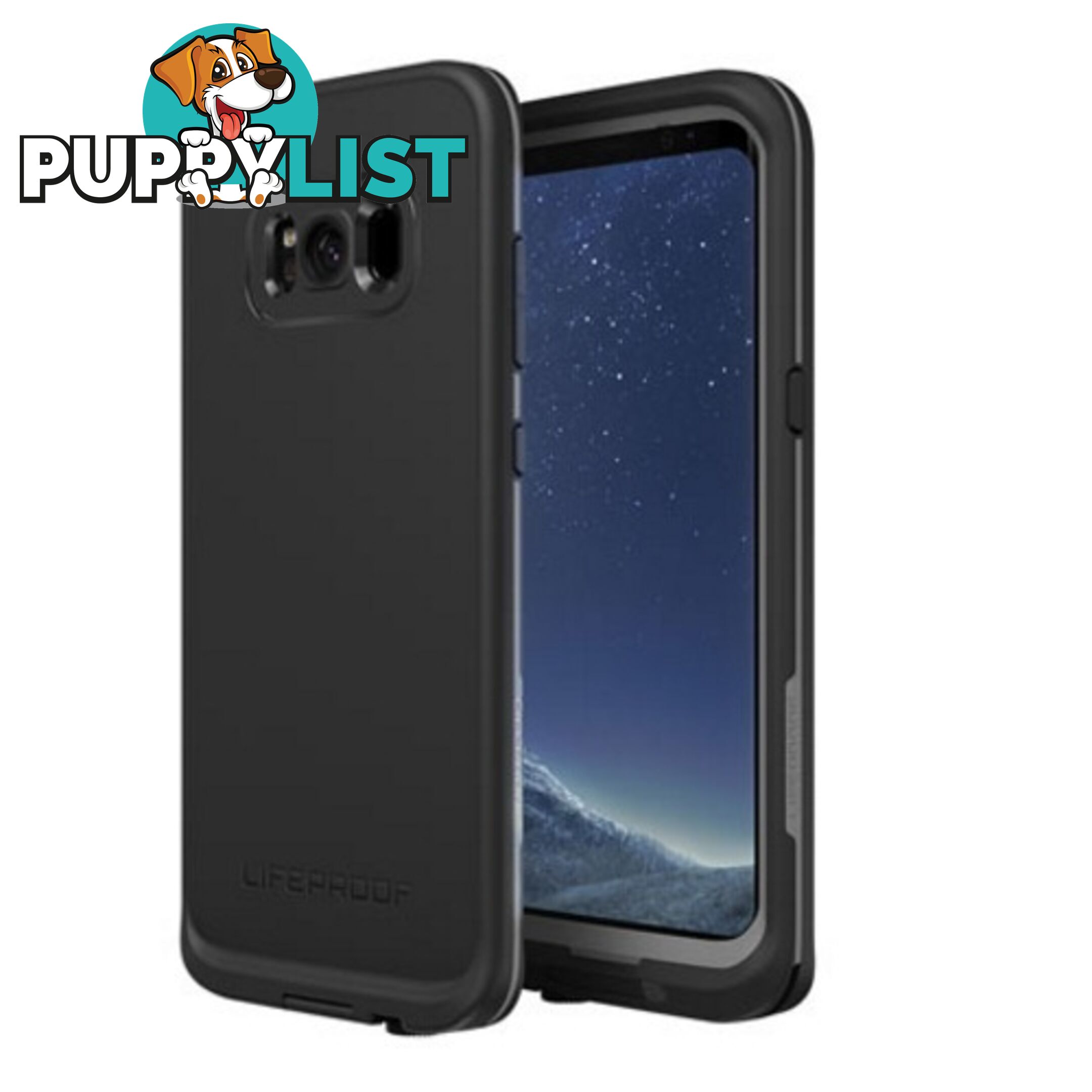 Lifeproof Fre Case for Samsung Galaxy S8 Plus - Asphalt Black - 660543409649/77-54833 - LifeProof