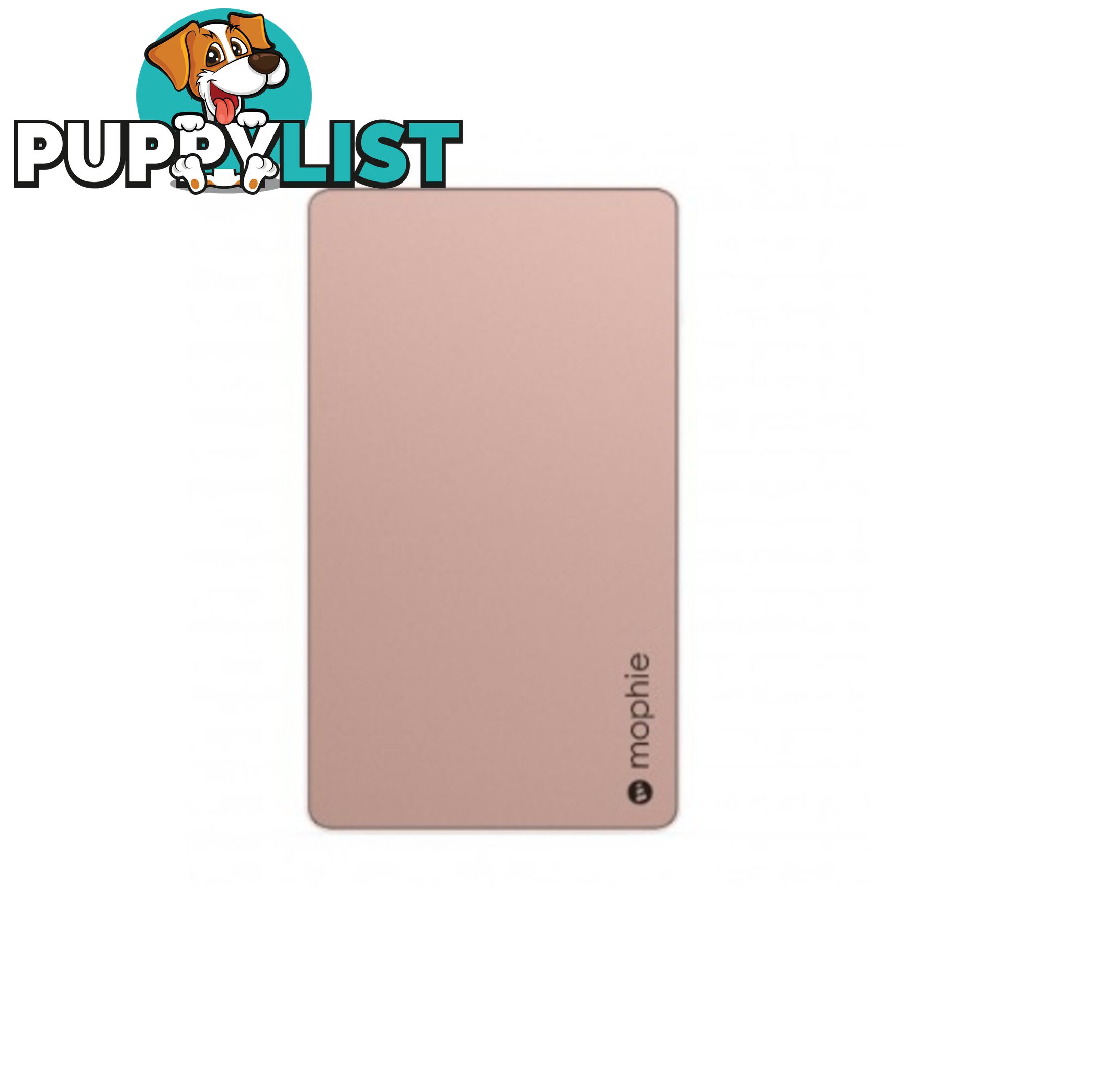 Mophie Powerstation 6,000mAh for Smartphones and Tablets - Rose Gold - 810472035604/3560_PWRSTION-6.2K-RGLD - Mophie