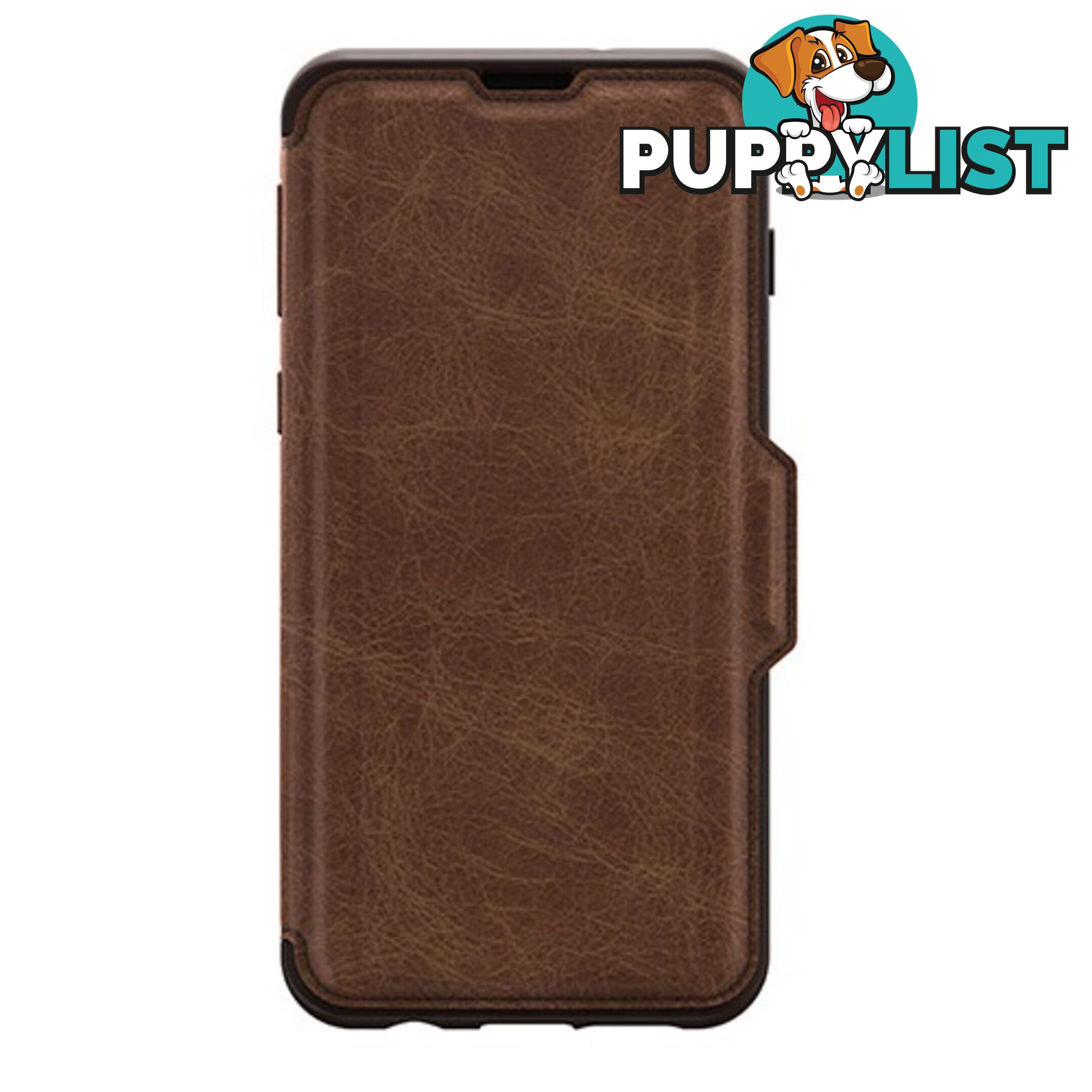 Otterbox Strada Series Leather Folio Case for Samsung Galaxy S10 Espresso - 660543492313/77-61355 - OtterBox