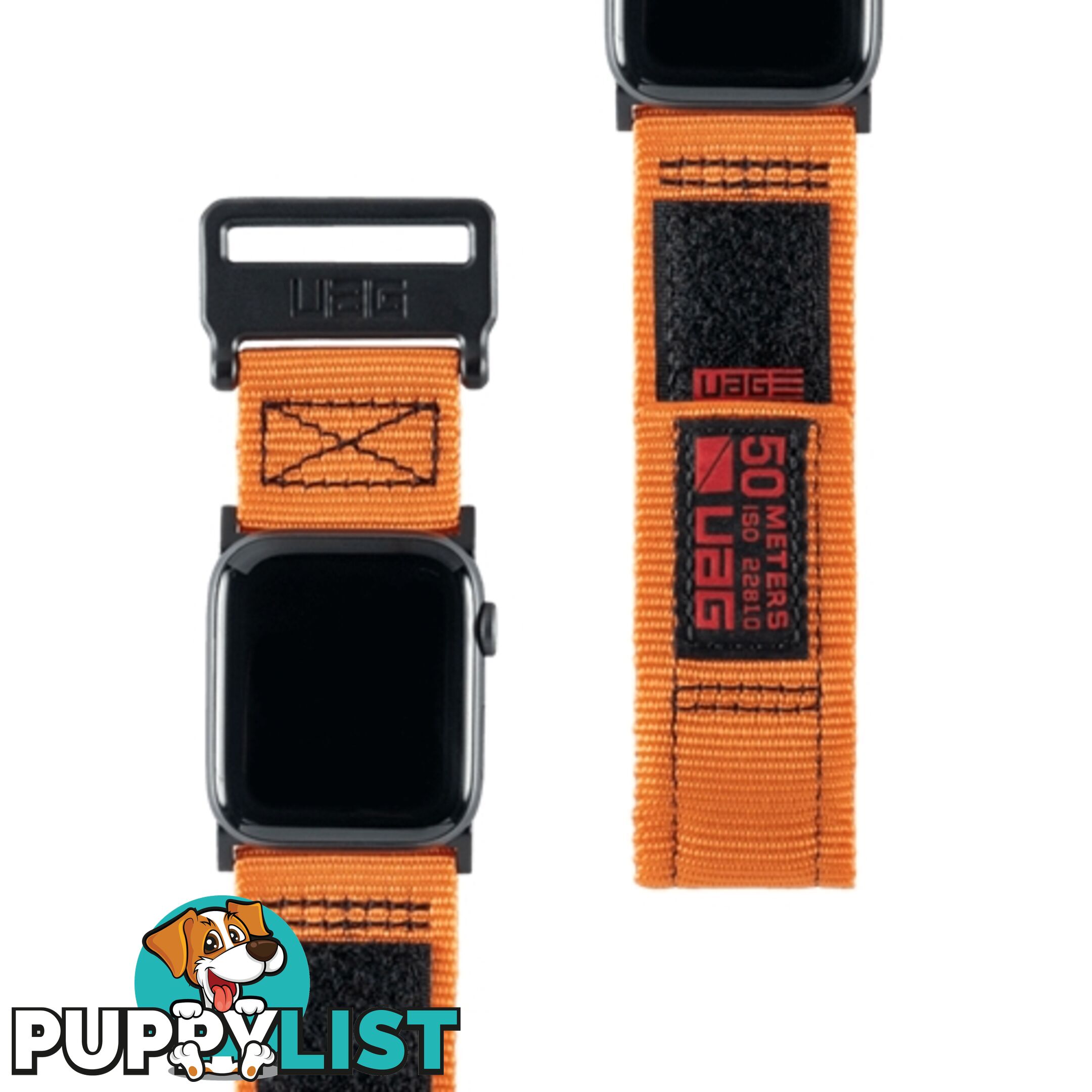 UAG Apple Watch Active Range Strap 44 / 42mm - Orange - 812451031942/19148A114097 - UAG