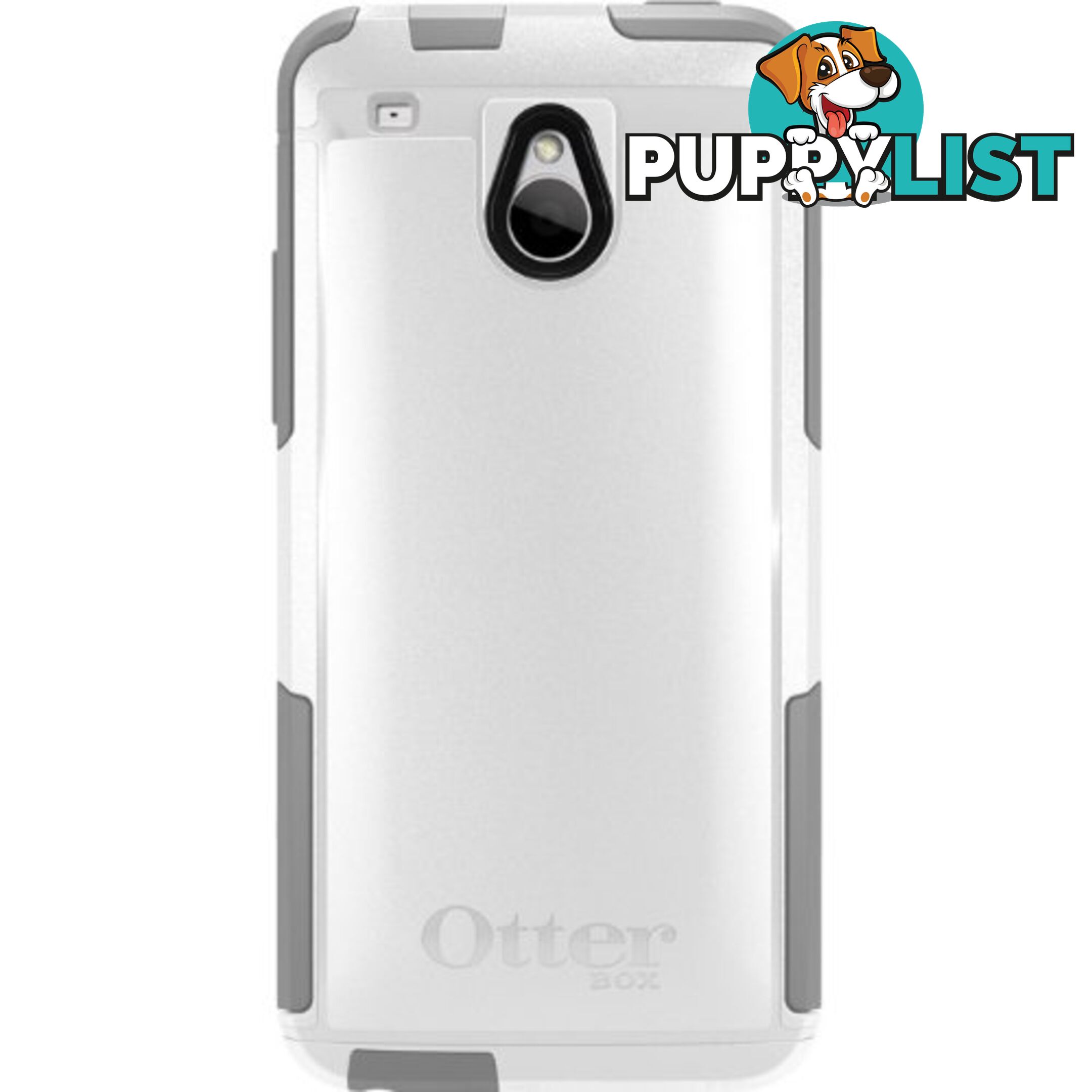 OtterBox Commuter Case suits HTC One Mini 77-29858 - White / Gunmetal Grey - 660543022145/77-29858 - OtterBox