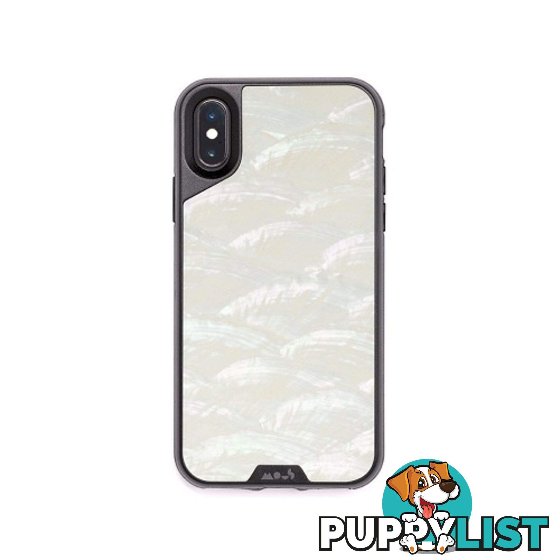 Mous Limitless 2.0 Case for iPhone Xs - White Shell - 5060624480256/LIMIXBLK-SHELLWHT-NS-RET - Mous