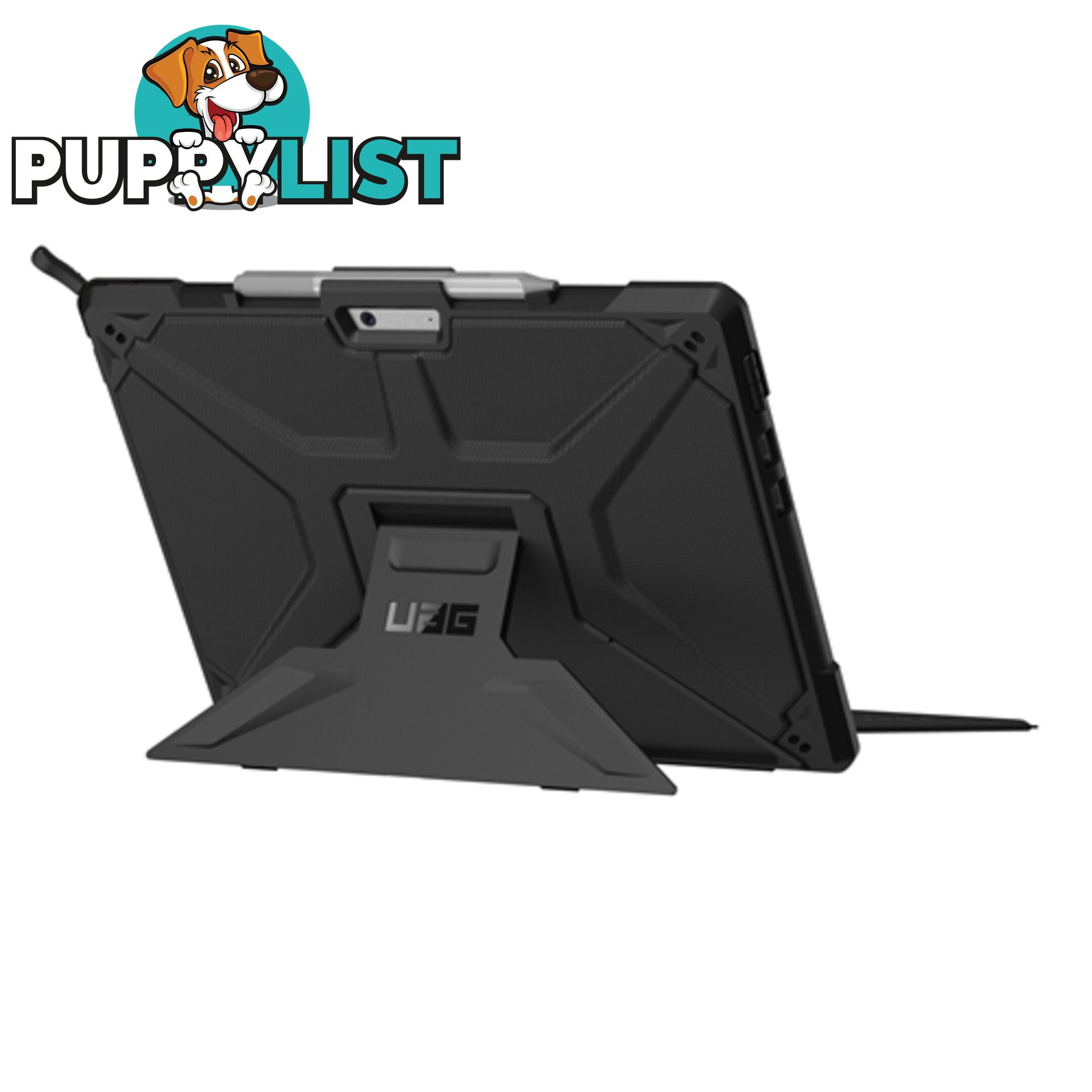 UAG Metropolis Rugged Tough Case Surface Pro X 2019 - Black - 812451033328/321786114040 - UAG