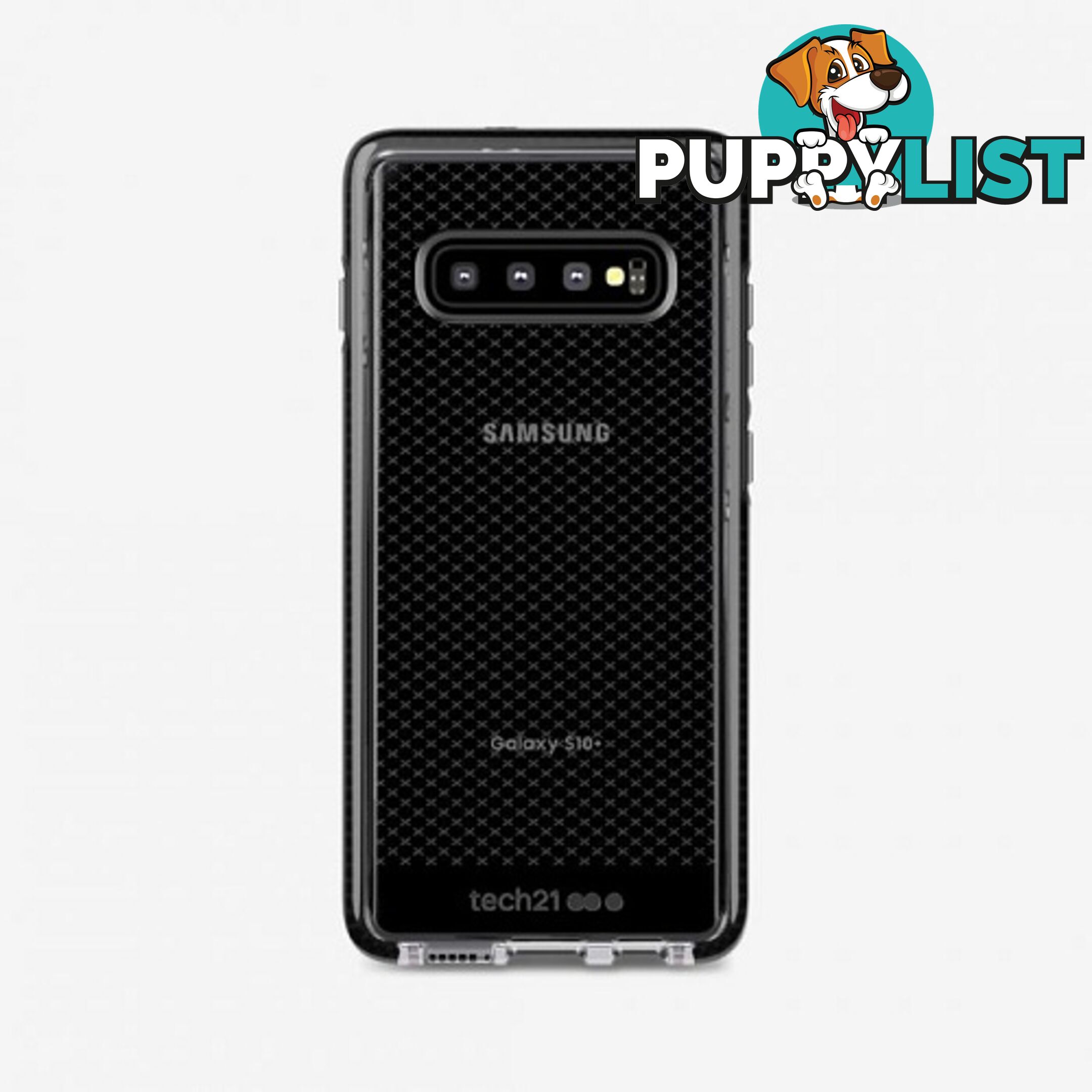 Tech21 Evo Check Case for Samsung Galaxy S10+ - Smokey / Black - 5056234717134/T21-6949 - Tech21