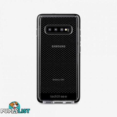 Tech21 Evo Check Case for Samsung Galaxy S10+ - Smokey / Black - 5056234717134/T21-6949 - Tech21