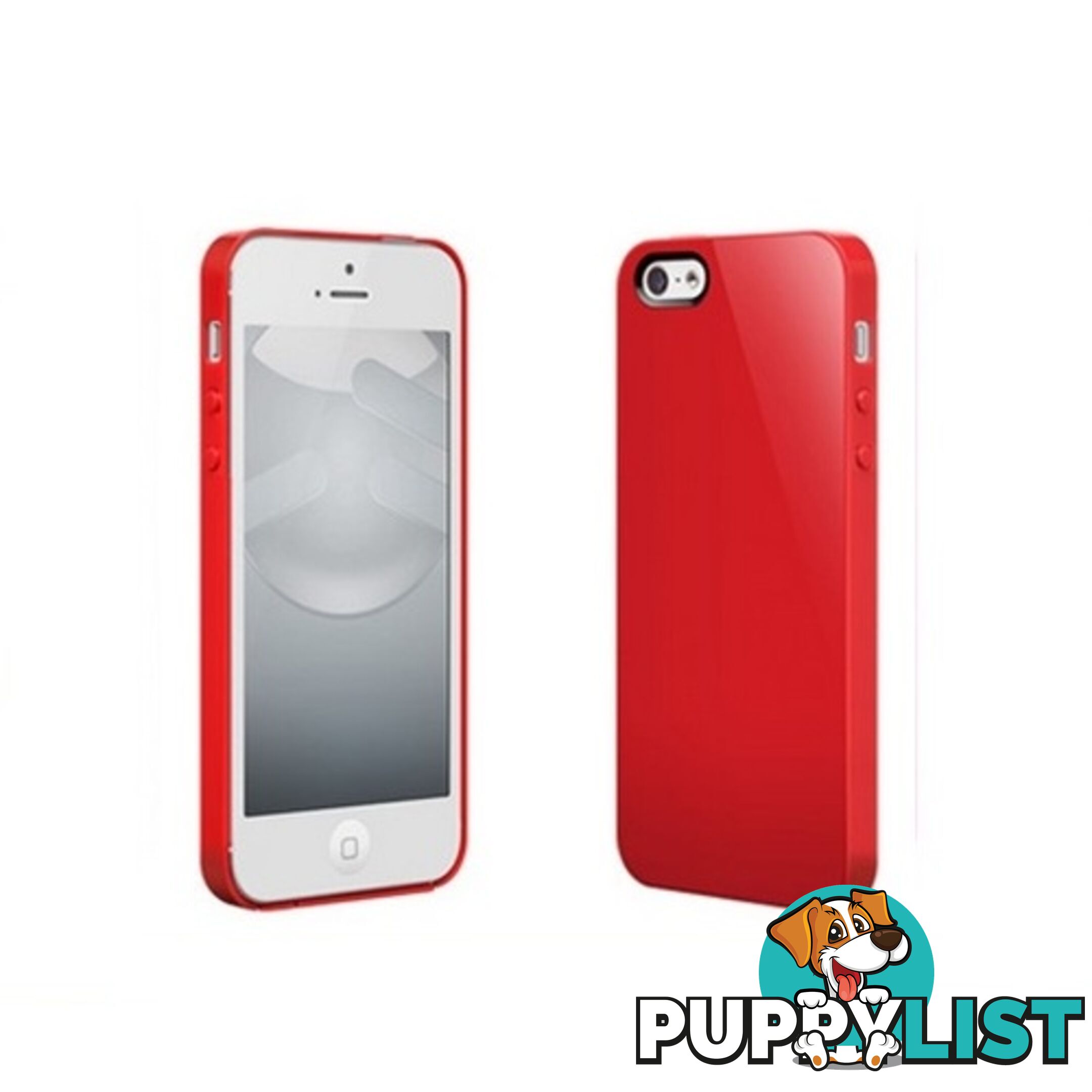 SwitchEasy Nude Case for Apple iPhone 5 / 5S / SE 1st Gen - Red - 4897017128942/SW-NU5-R - SwitchEasy