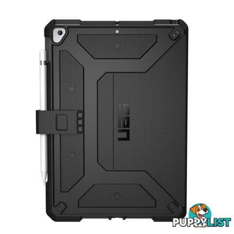 UAG Metropolis Rugged Tough Folio Case iPad 7th 10.2 2019 - Black - 812451033359/121916114040 - UAG