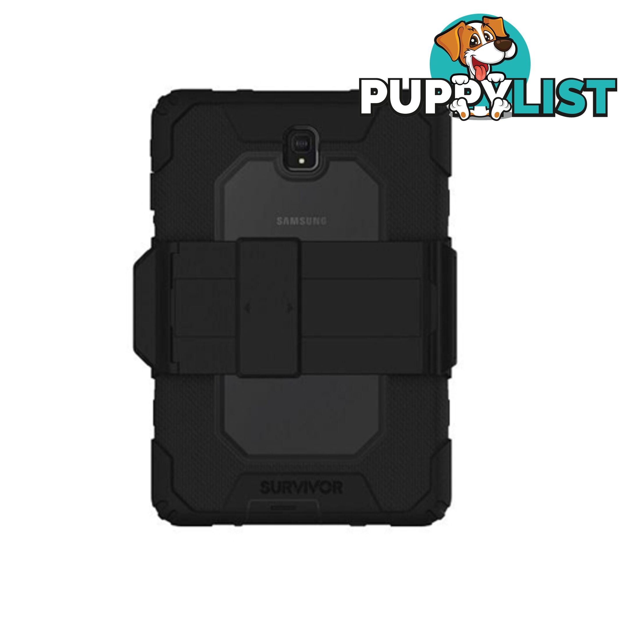 Griffin Survivor All Terrain Rugged Case Samsung Galaxy Tab S4 - Black - 191058094131/GSA-004-BLK - Griffin