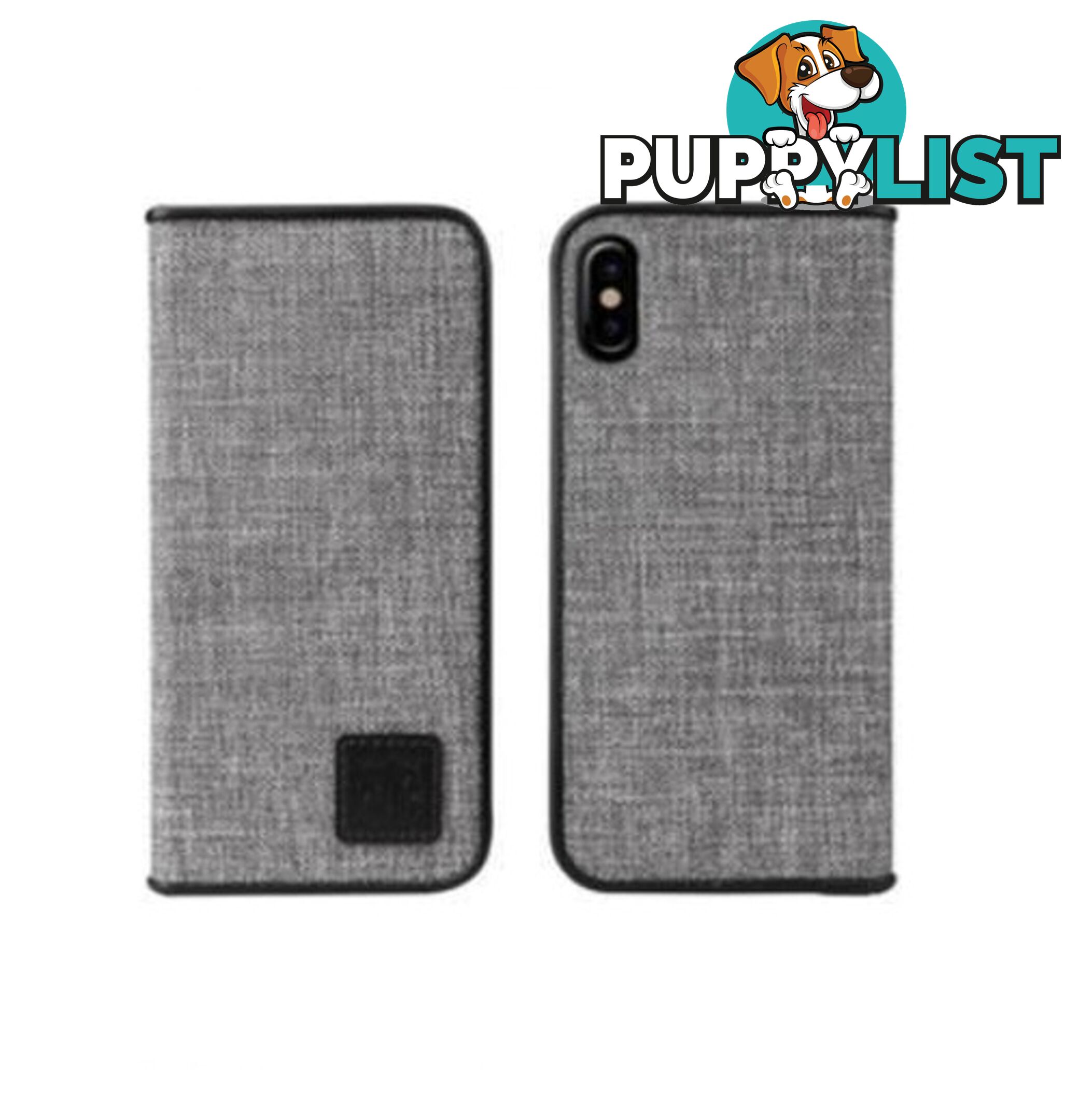 Uniq Tribly Case for iPhone X / Xs - Tweed - 8886463659274/UNIQ-IPXGAR-TRIBLK - UNIQ