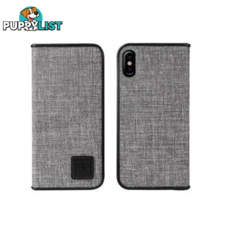 Uniq Tribly Case for iPhone X / Xs - Tweed - 8886463659274/UNIQ-IPXGAR-TRIBLK - UNIQ