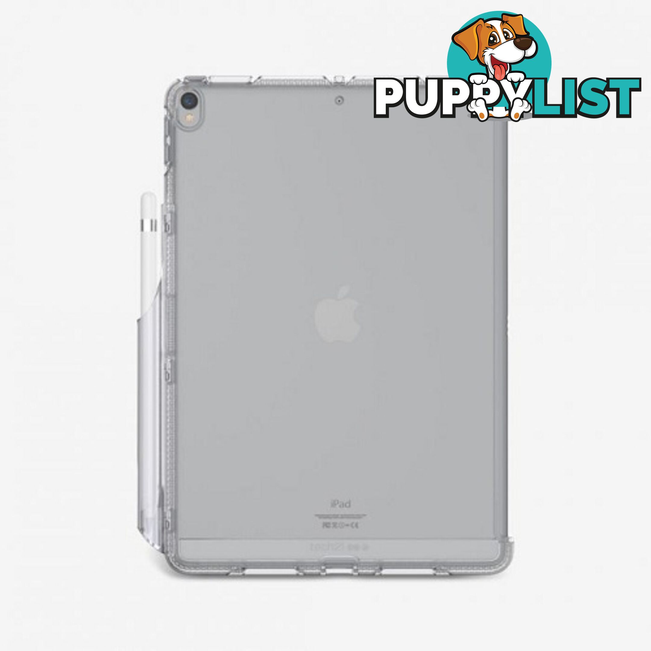 Tech21 Impact Rugged Clear Case for iPad Air 3 2019 and iPad Pro 10.5 - Clear - 5055517380843/T21-5757 - Tech21