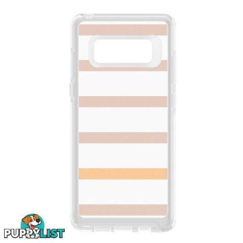 OtterBox Symmetry Clear Graphics Case Samsung Note 8 Inside The Lines - 660543419792/77-55943 - OtterBox