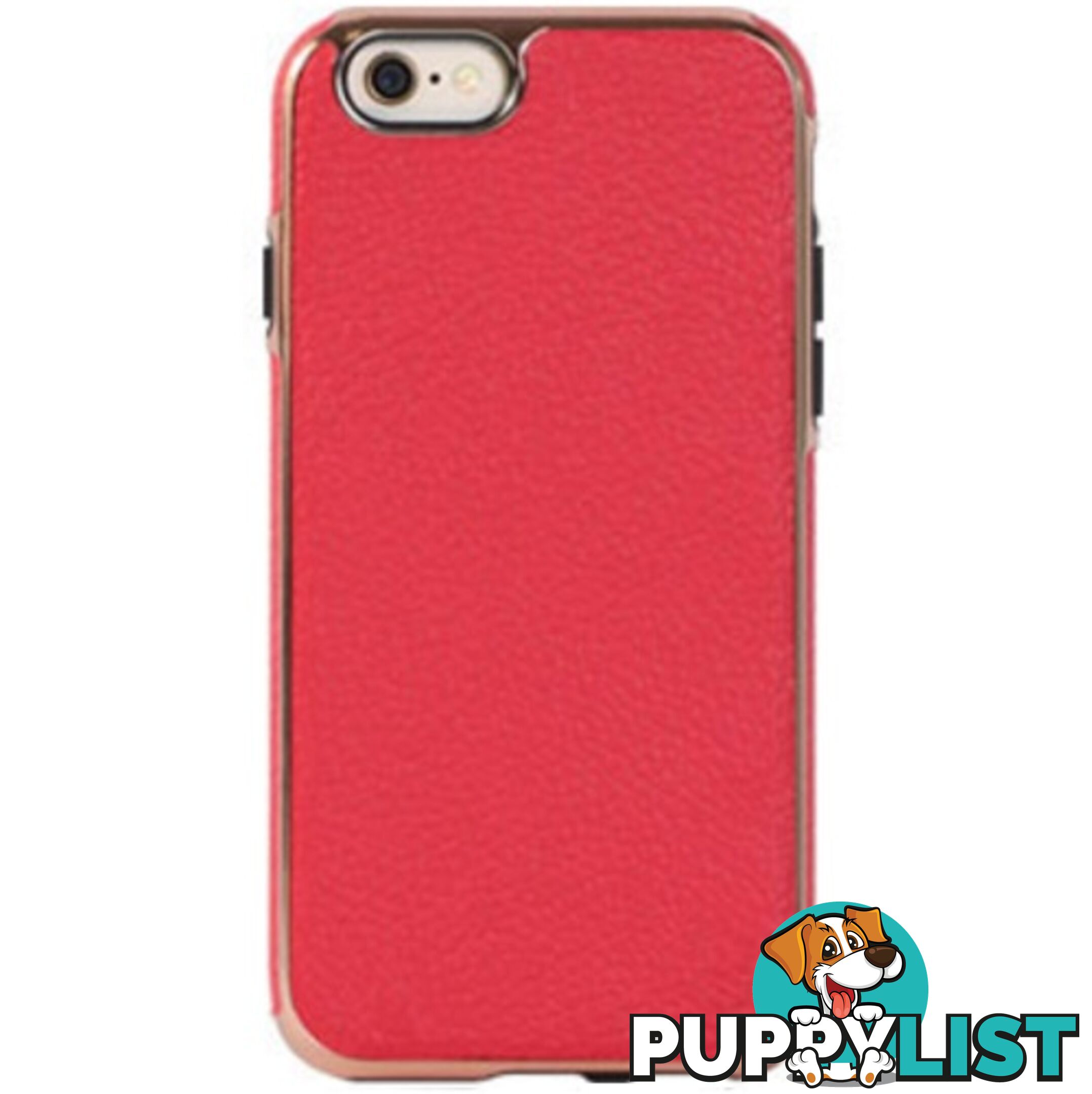 Patchworks Level Prestige Leather Case for iPhone 6 / 6S - Bright Red / Pink - 8809453315196/ITGL406 - Patchworks