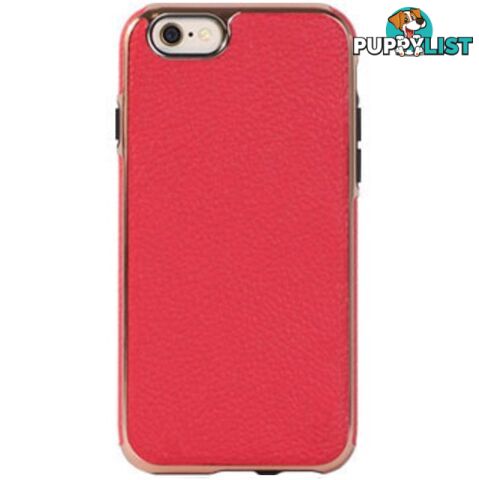 Patchworks Level Prestige Leather Case for iPhone 6 / 6S - Bright Red / Pink - 8809453315196/ITGL406 - Patchworks