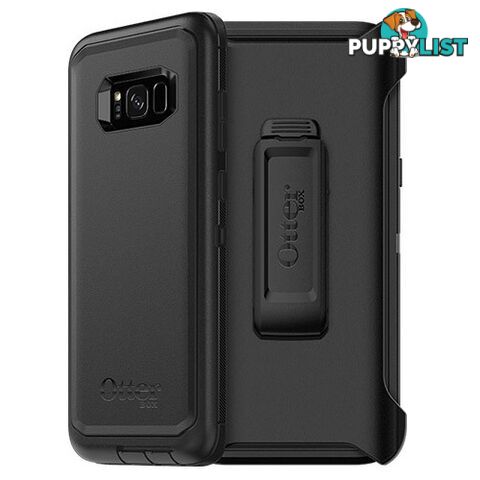 OtterBox Defender Case for Samsung Galaxy S8+ Plus - Black - 660543409984/77-54582 - OtterBox