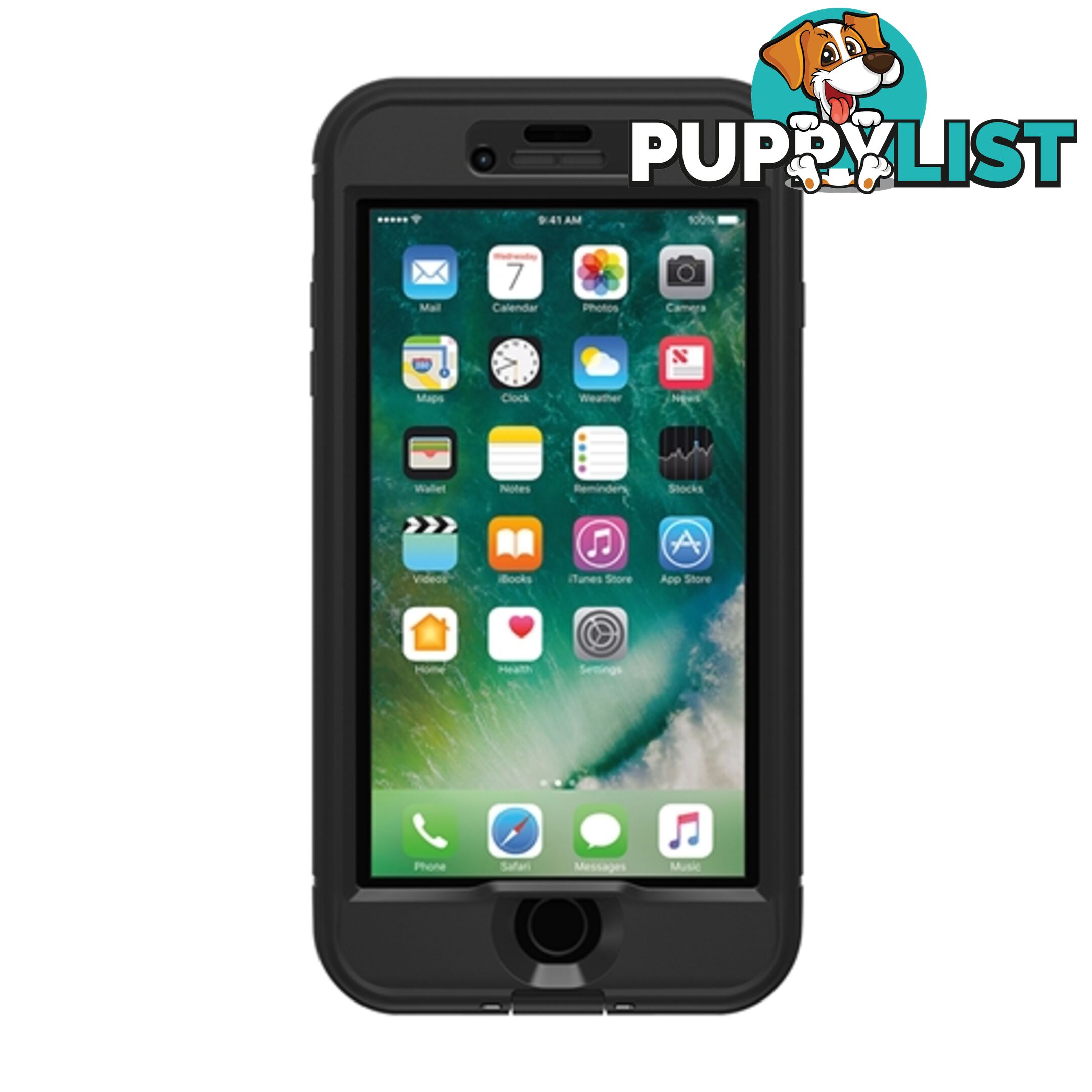 LifeProof Nuud Case for iPhone 7 Plus - Black - 660543402978/77-54001 - LifeProof