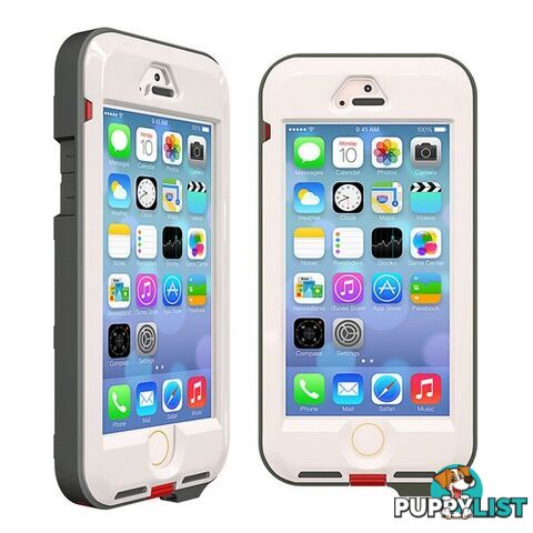 Patchworks Link Pro Tough Case with Belt Clip for iPhone SE / 5 / 5s - White - 8809327545704/7606 - Patchworks