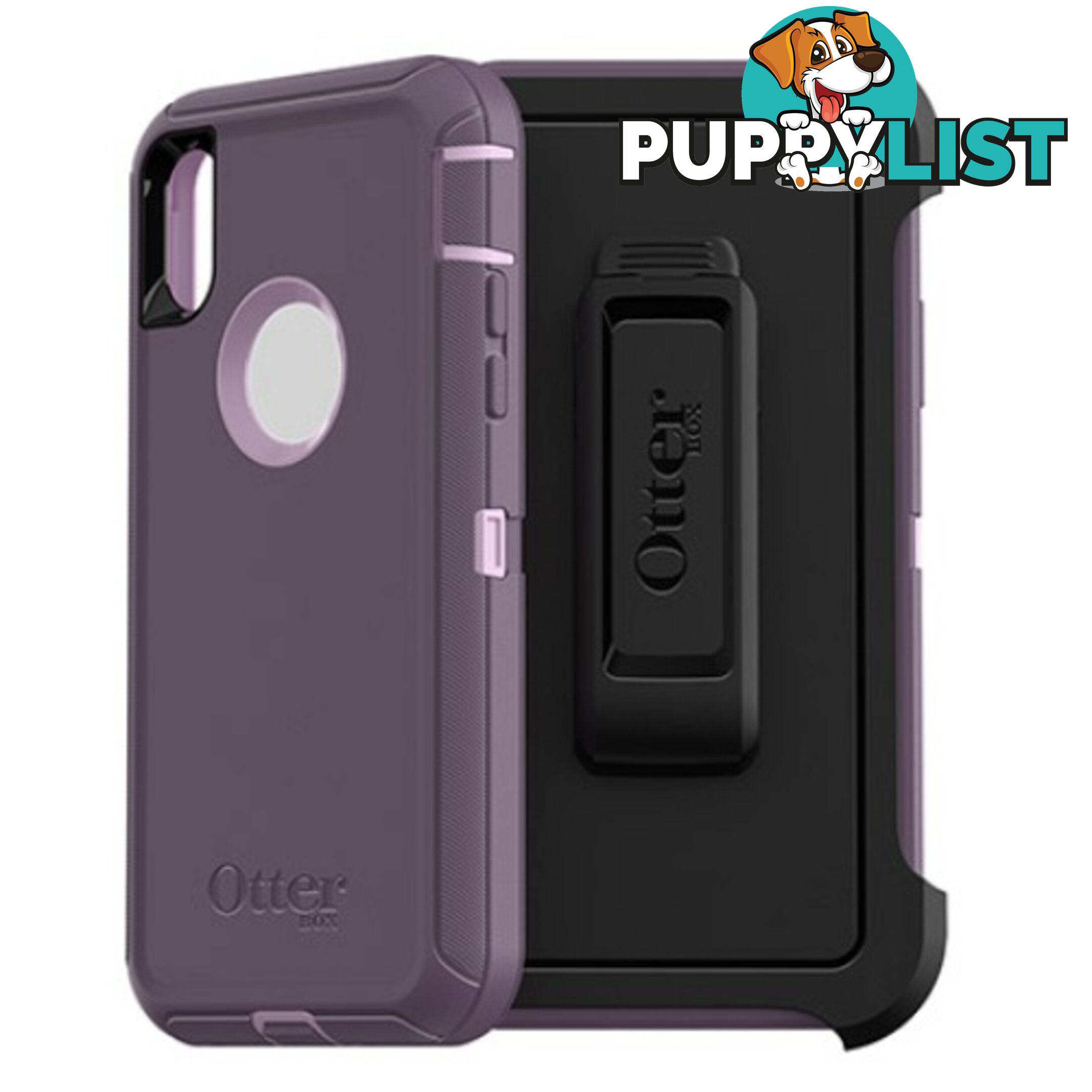 Otterbox Defender Case for iPhone X / Xs - Purple Nebula - 660543468684/77-59465 - OtterBox