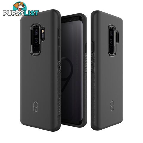 Patchworks ITG Level Rugged Case for Samsung Galaxy S9 - Black - 8809597090096/LIS91 - Patchworks