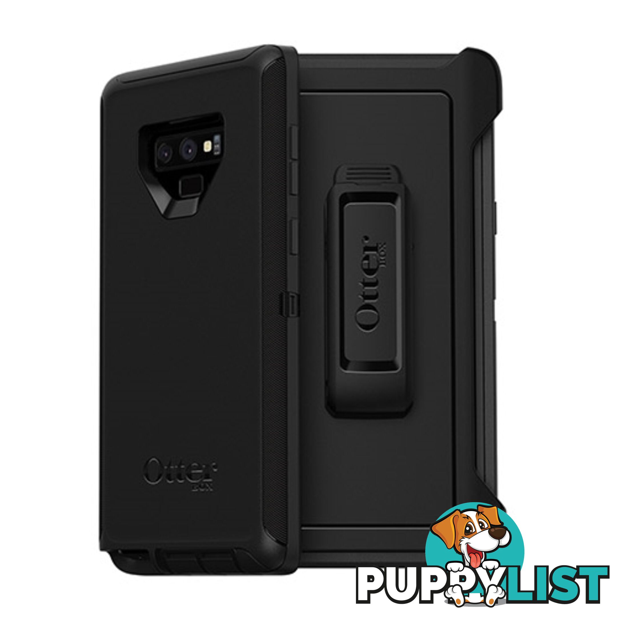 OtterBox Defender Case for Samsung Note 9 - Black - 660543462163/77-59090 - OtterBox