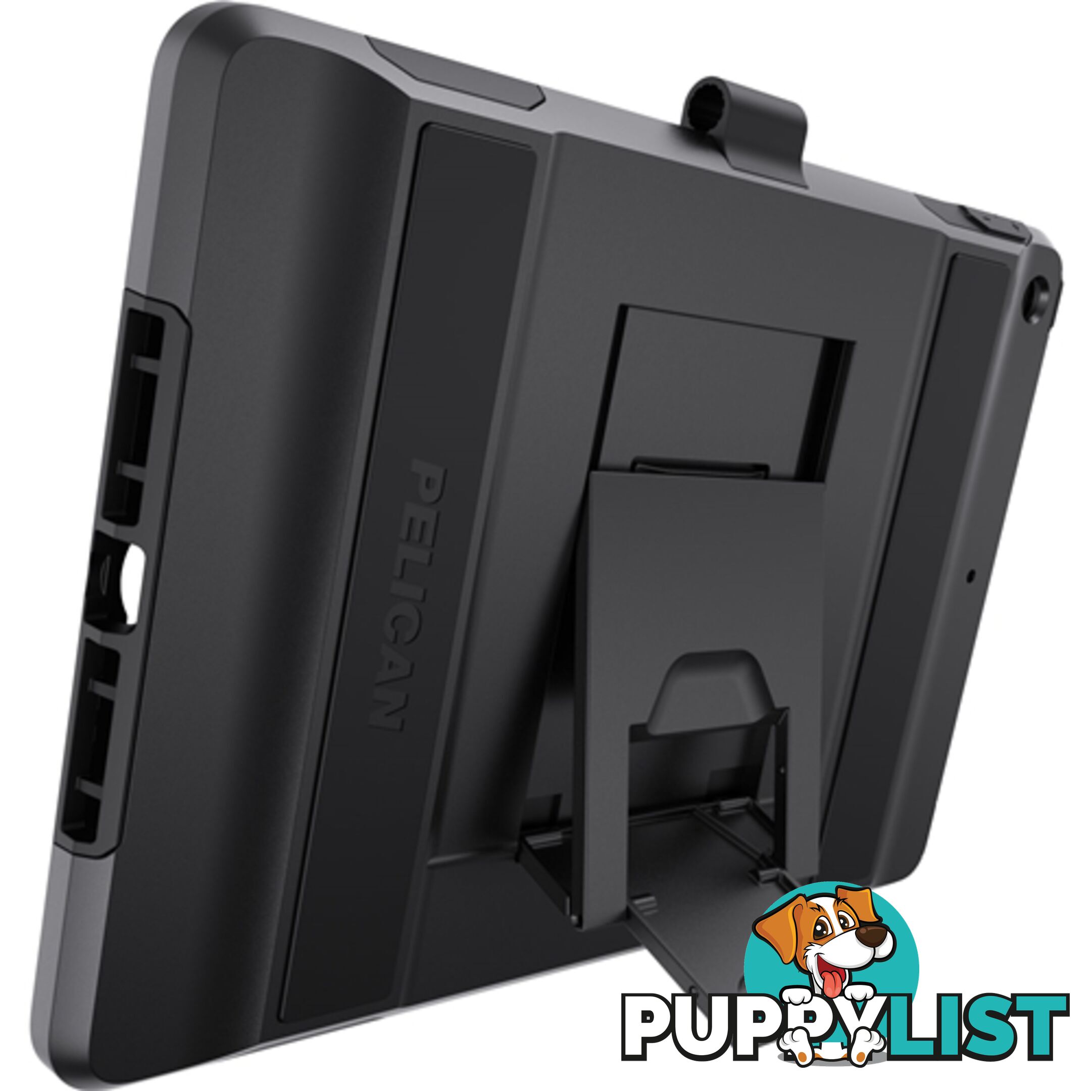 Pelican Voyager Extreme Rugged Case iPad 7th Gen 10.2 inch - Black - 19428173739/C58120-001A-BKBK - Pelican