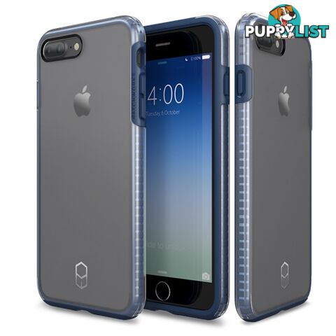 Patchworks ITG Level Protection Case iPhone 8 Plus / 7 Plus - Clear Navy - 8809453316155/ITGL807 - Patchworks