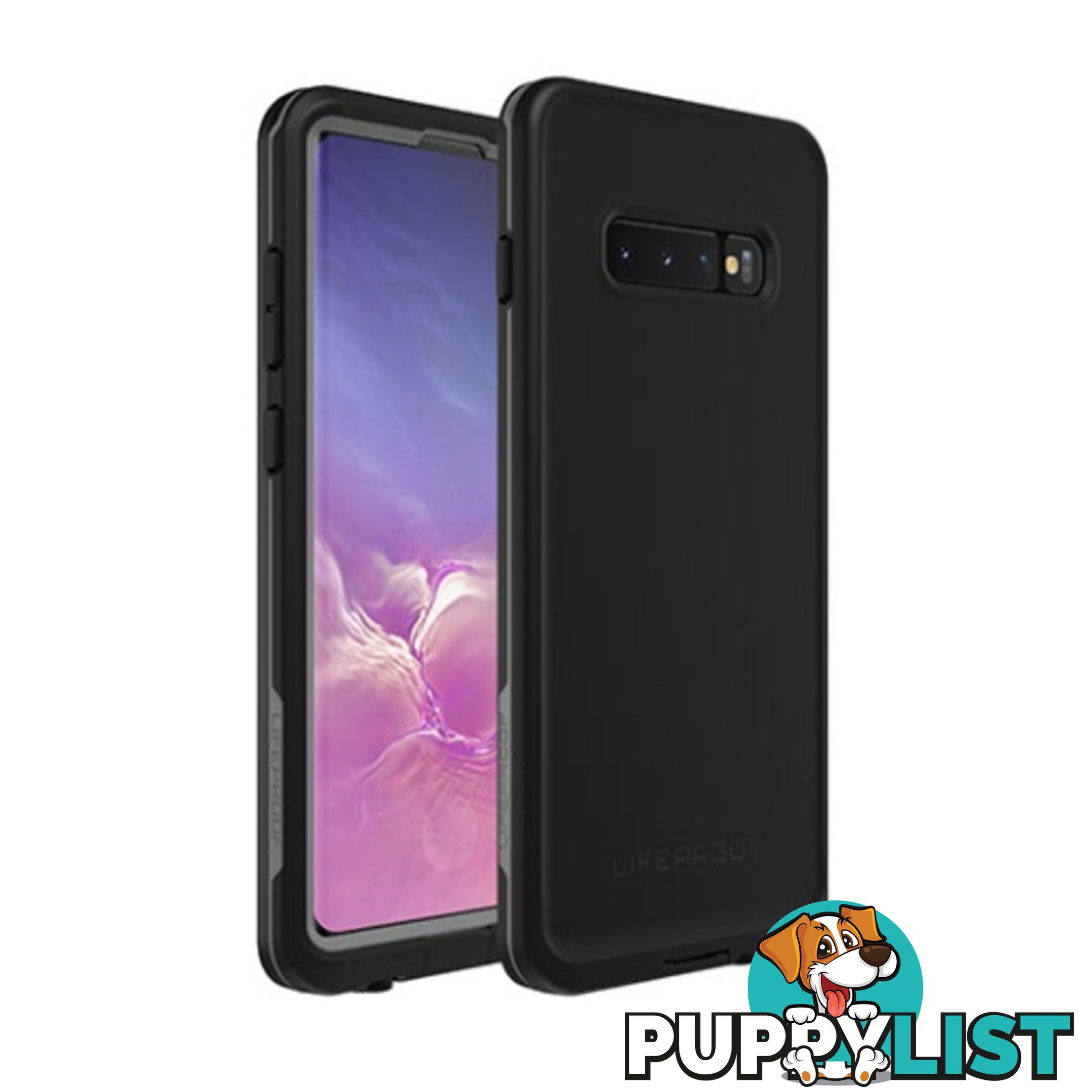 Lifeproof Fre Case for Samsung Galaxy S10+ - Asphalt - 660543504658/77-62088 - LifeProof