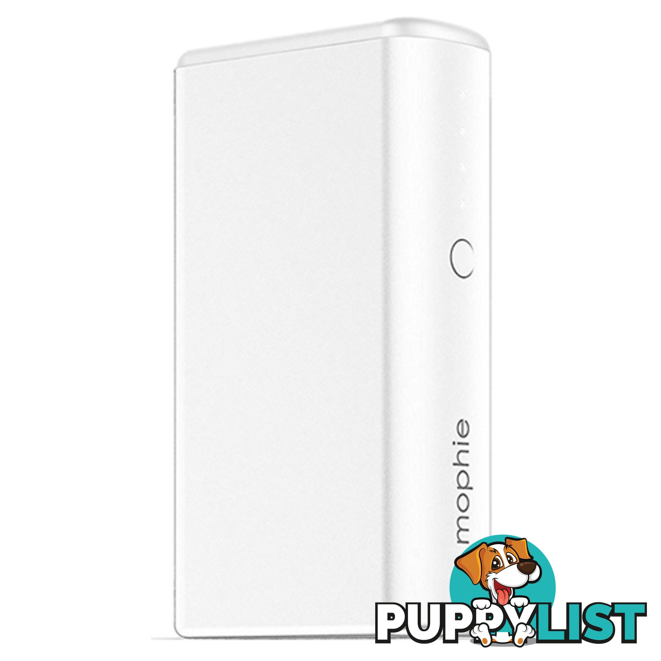 Mophie Power Boost Compact External Battery for Smartphones & Tablets 5,200mAh - White - 0840472240807/4080_PWR-BOOST-5.2K-WHT-I - Mophie