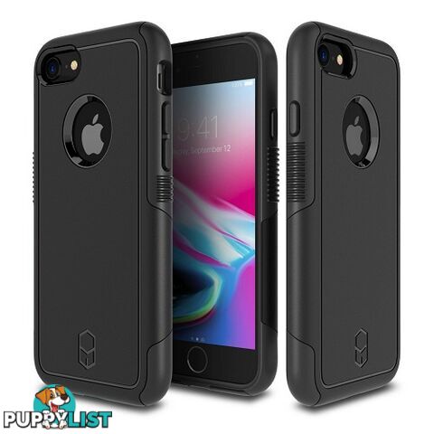 Patchworks Level Aegis Rugged Case for iPhone 8 / 7 - Black - 8809453318210/LAA71 - Patchworks