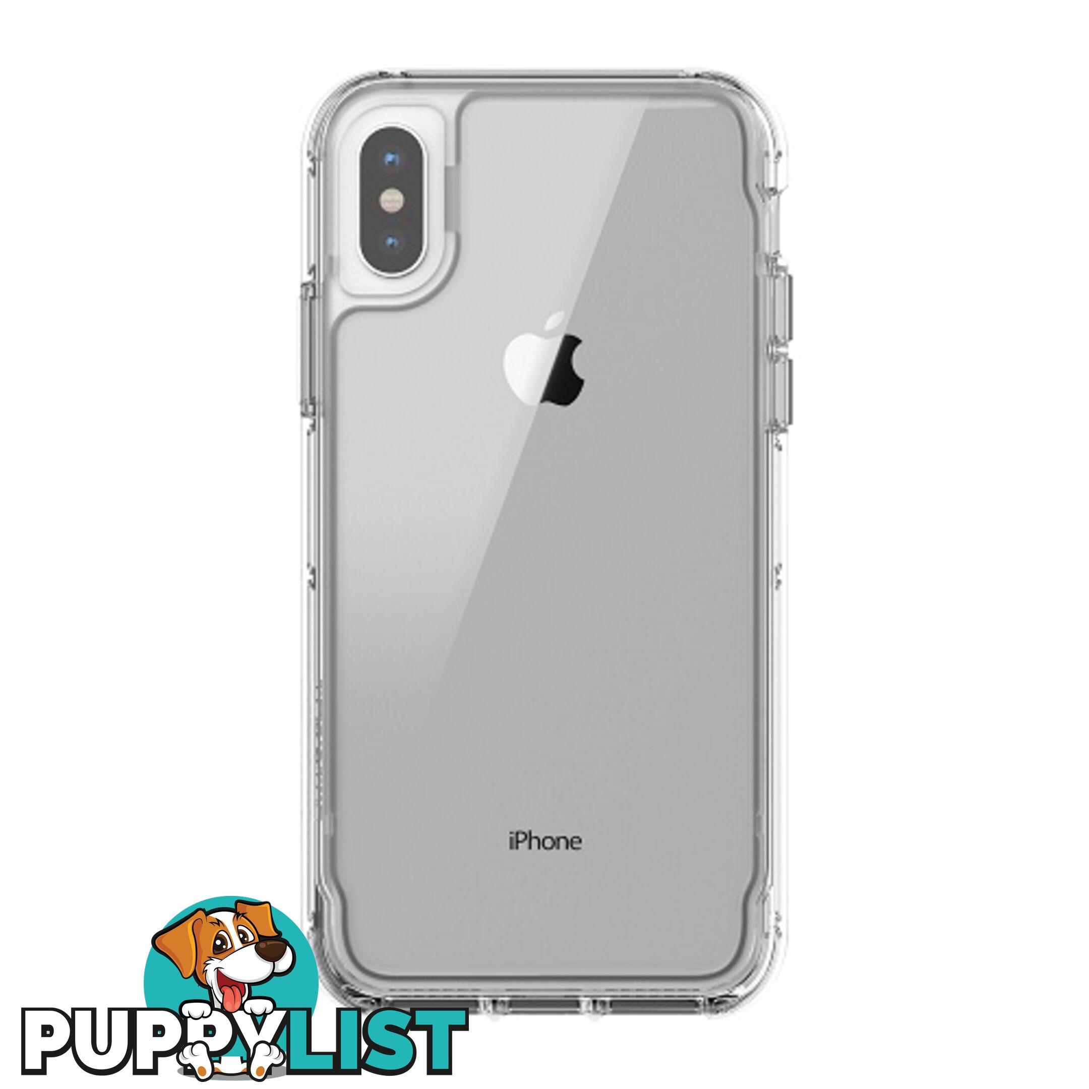 Griffin Survivor Clear Case for iPhone X - Clear - 685387448630/TA43934 - Griffin