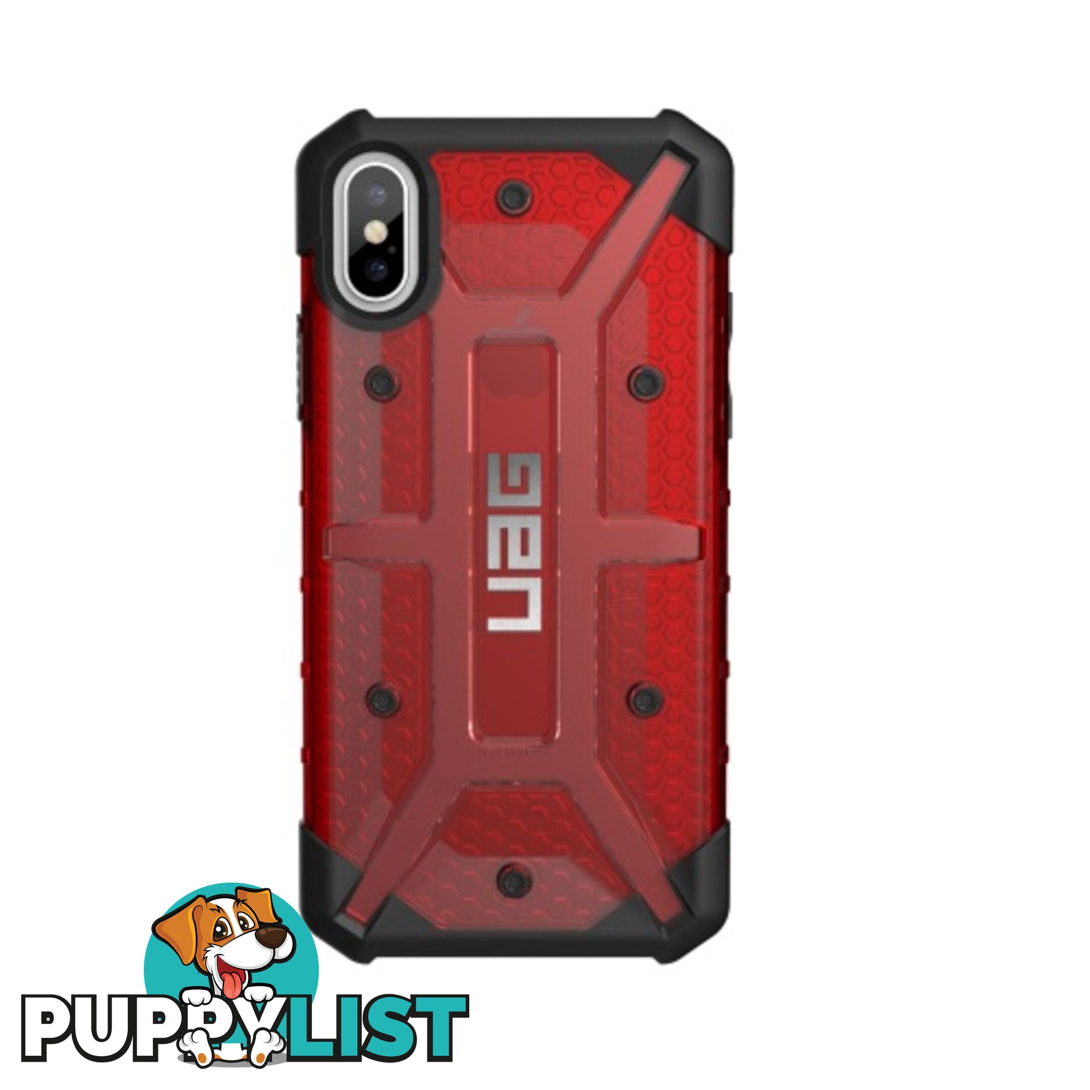 UAG Plasma Case for iPhone X - Red - 858329007039/U-IPHX-L-MG - UAG