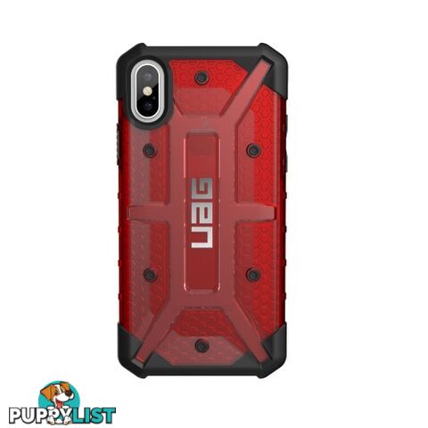 UAG Plasma Case for iPhone X - Red - 858329007039/U-IPHX-L-MG - UAG