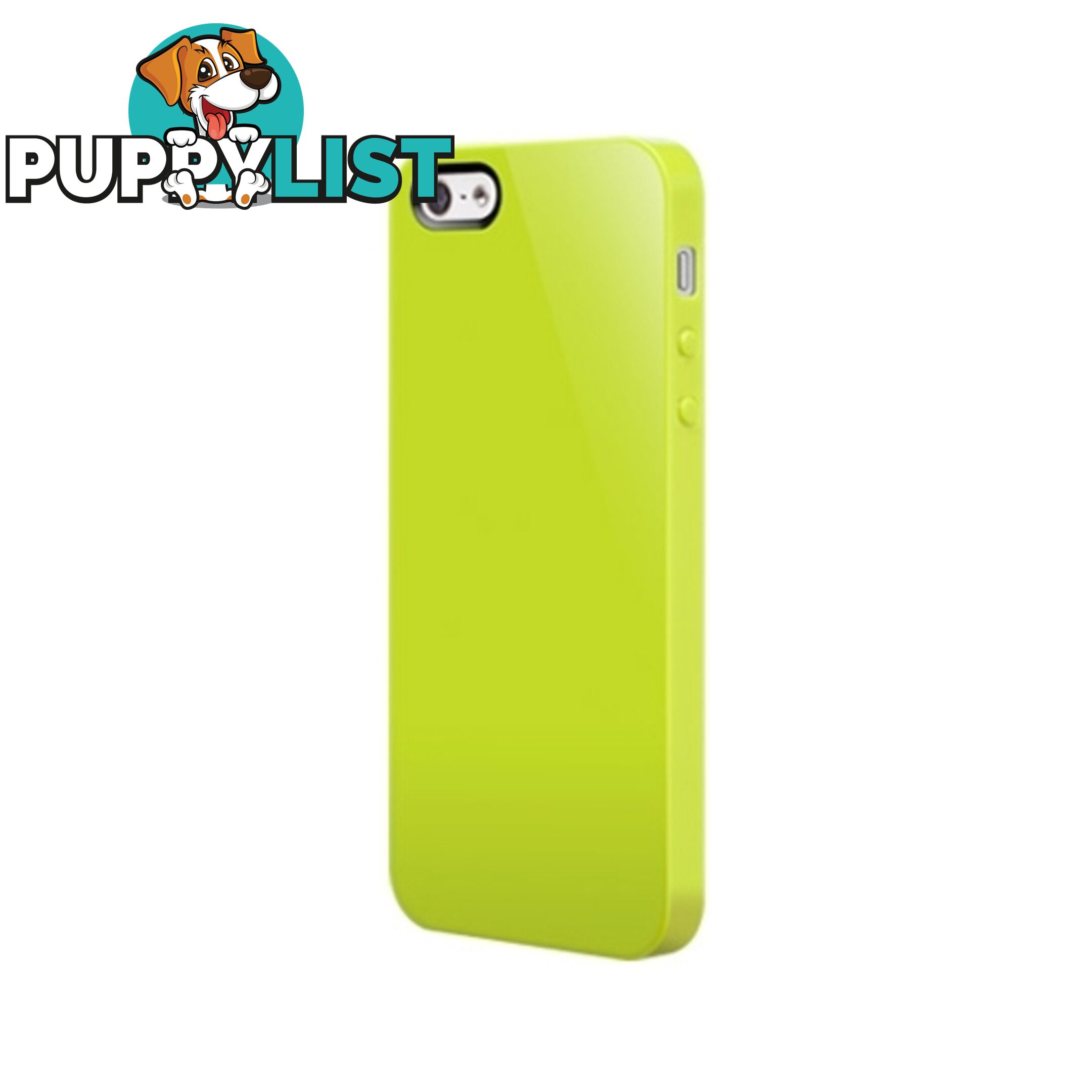 SwitchEasy Nude Case for Apple iPhone 5 / 5S / SE 1st Gen - Lime - 4897017128980/SW-NU5-L - SwitchEasy